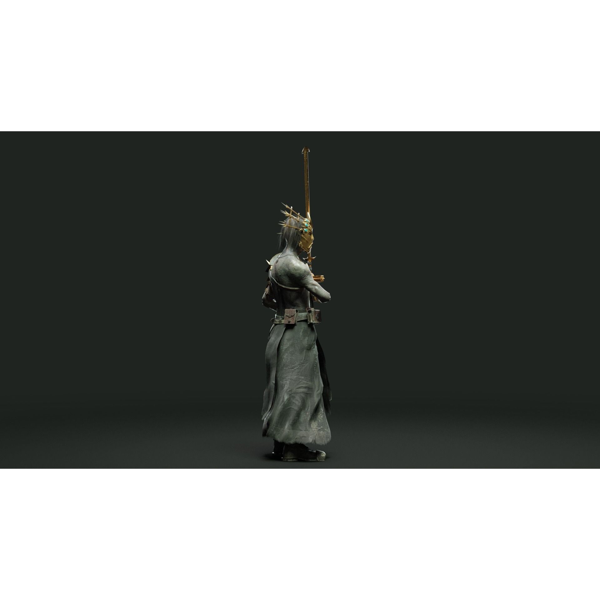 Cultist - Low-Poly Game-Ready 3D Model - View 19