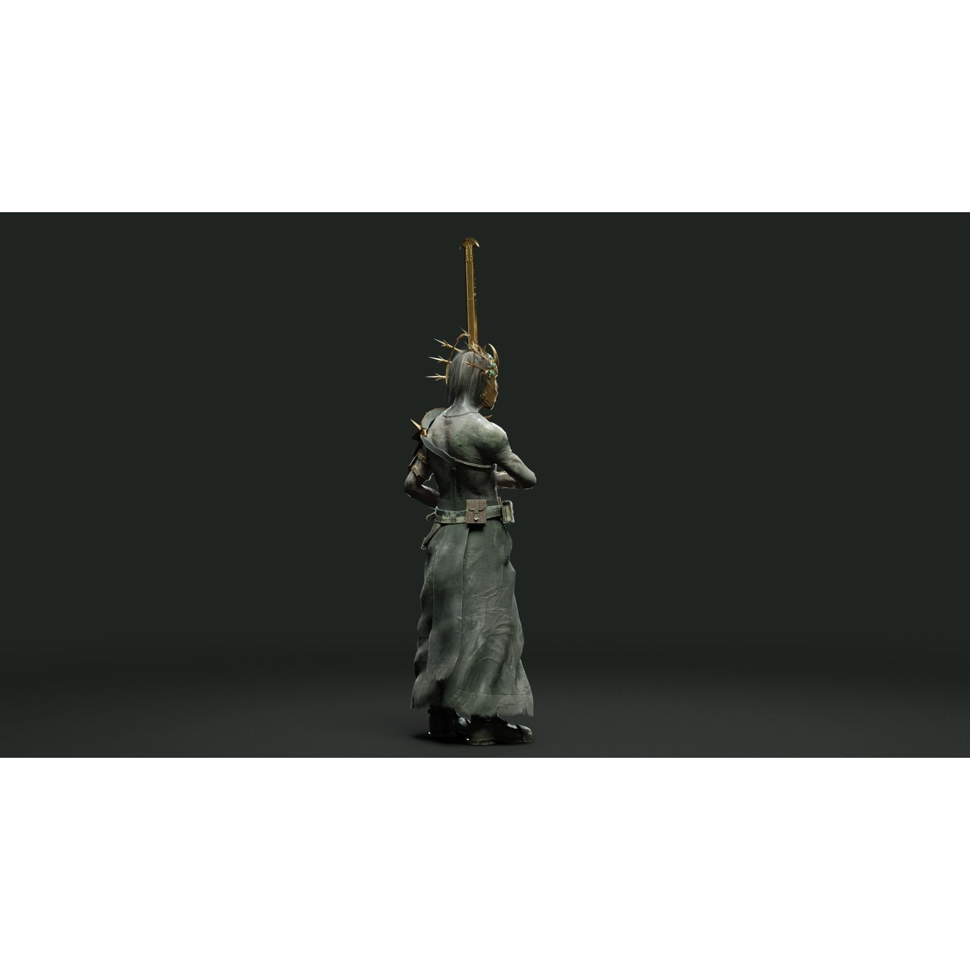 Cultist - Low-Poly Game-Ready 3D Model - View 20