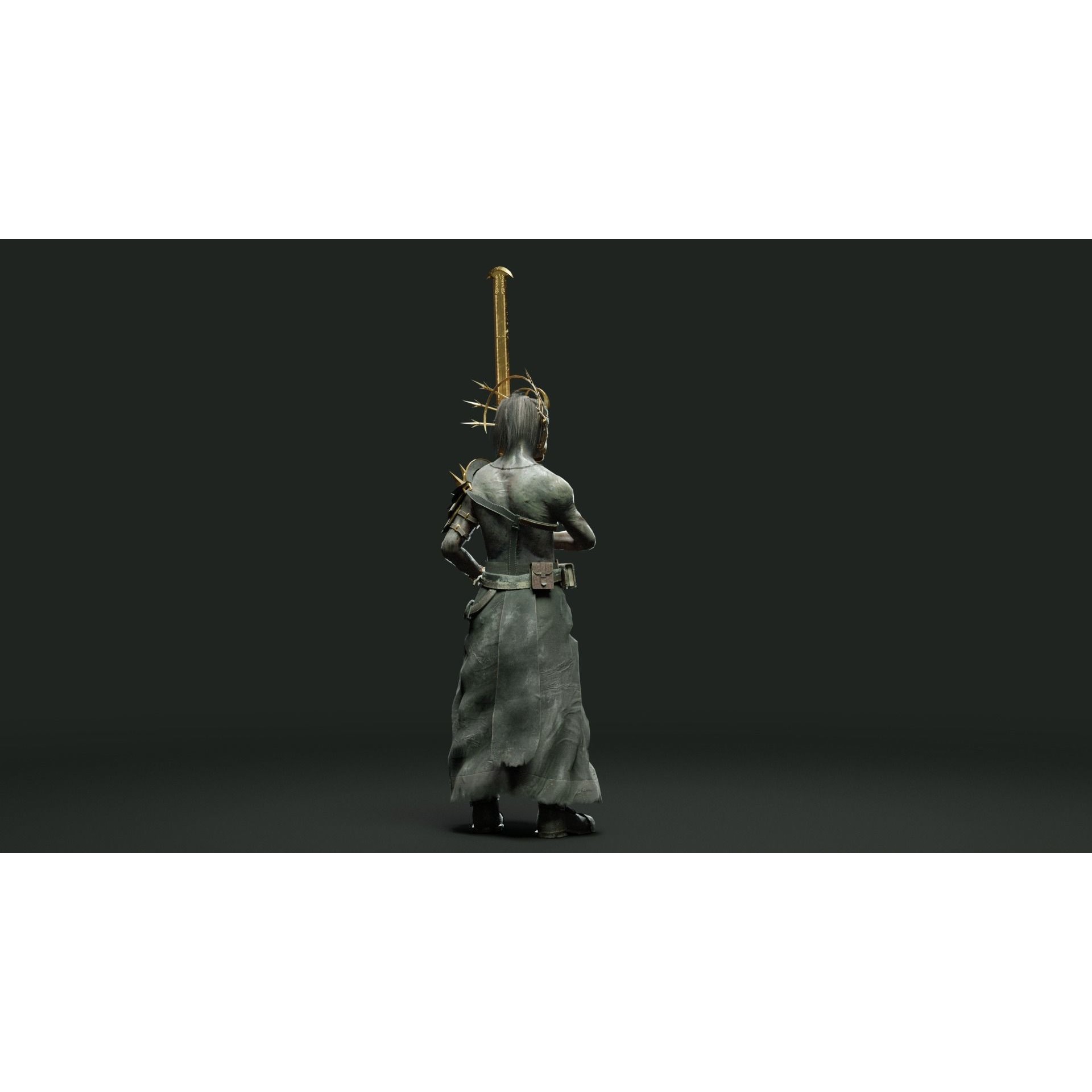 Cultist - Low-Poly Game-Ready 3D Model - View 21
