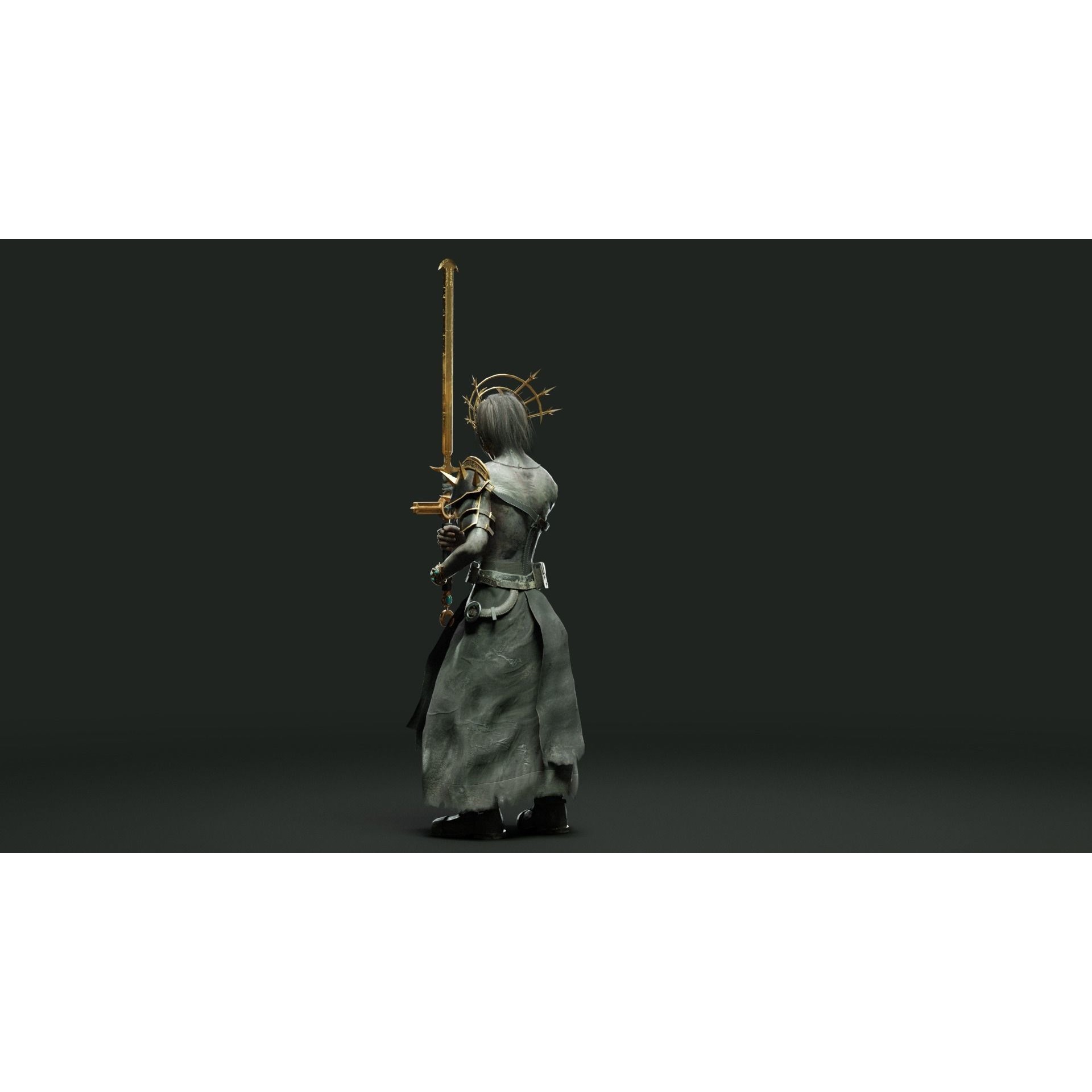 Cultist - Low-Poly Game-Ready 3D Model - View 24