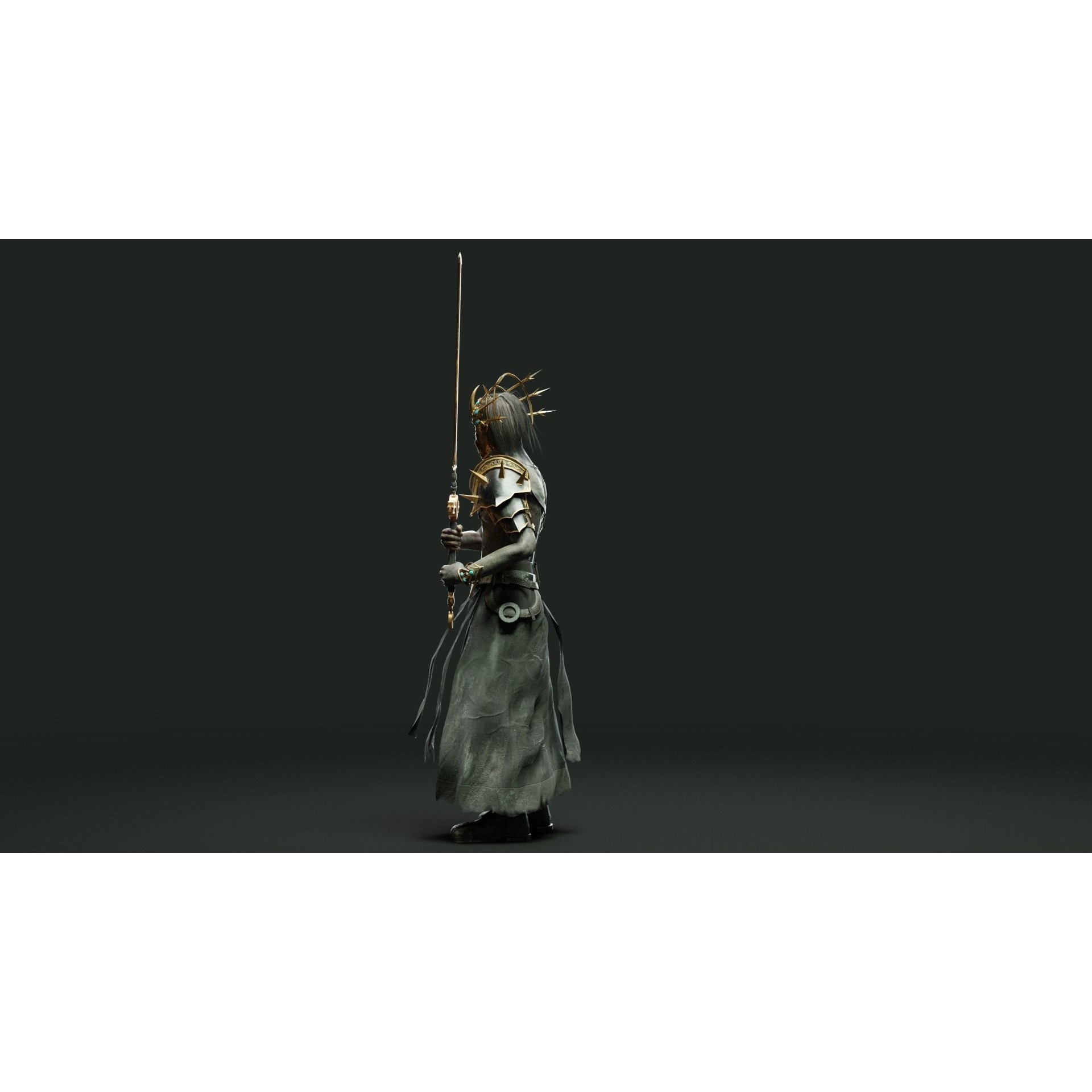 Cultist - Low-Poly Game-Ready 3D Model - View 26