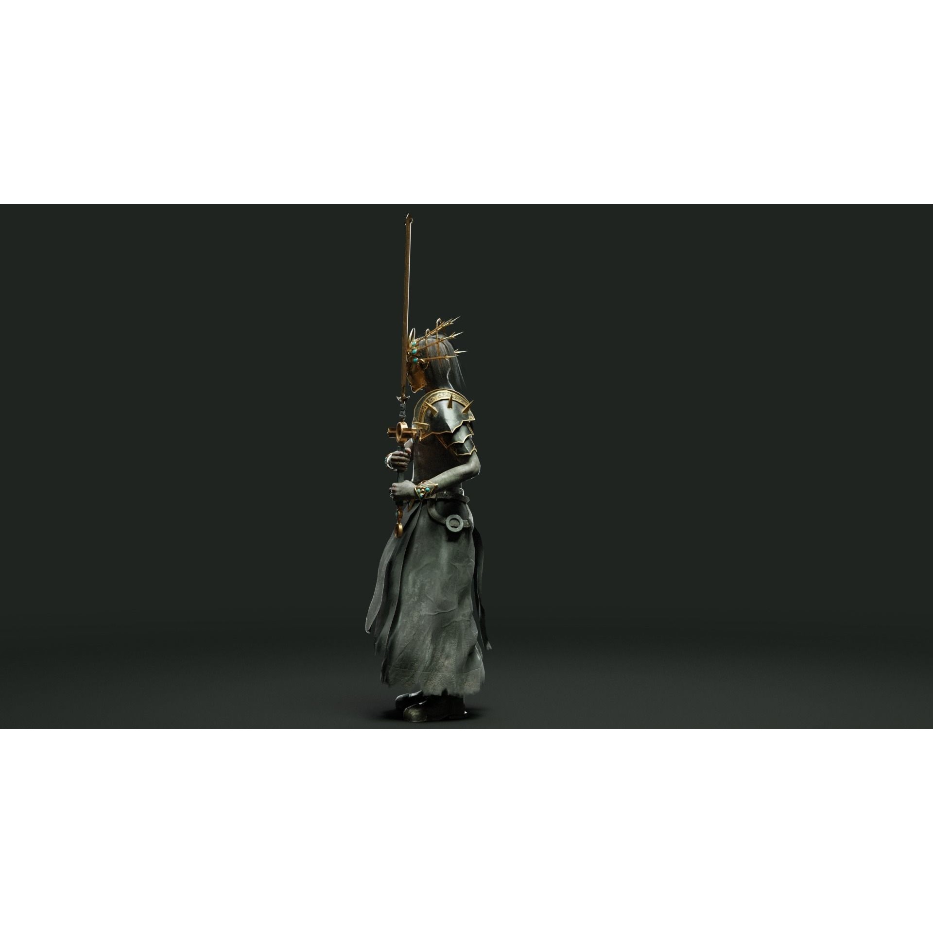 Cultist - Low-Poly Game-Ready 3D Model - View 27