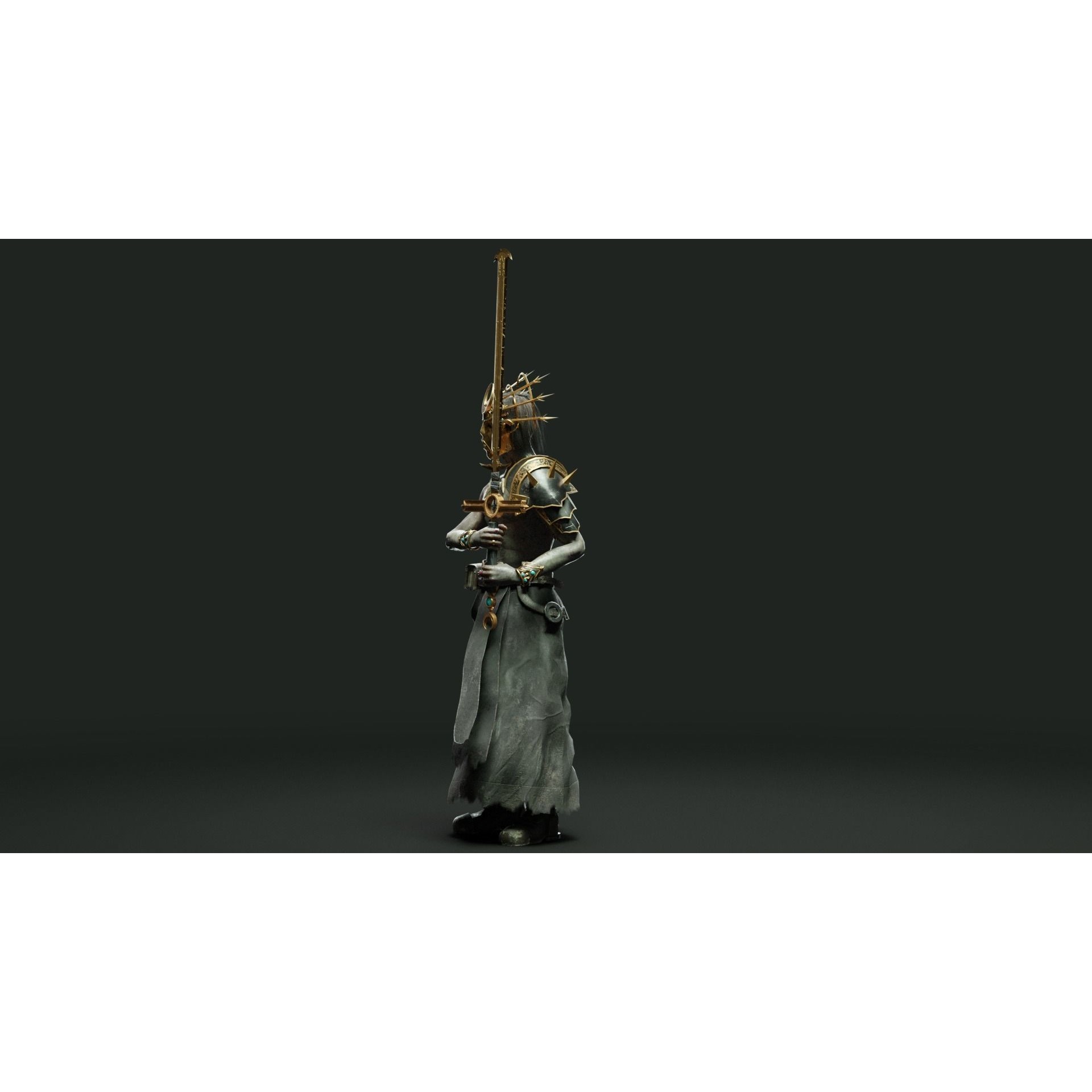 Cultist - Low-Poly Game-Ready 3D Model - View 28