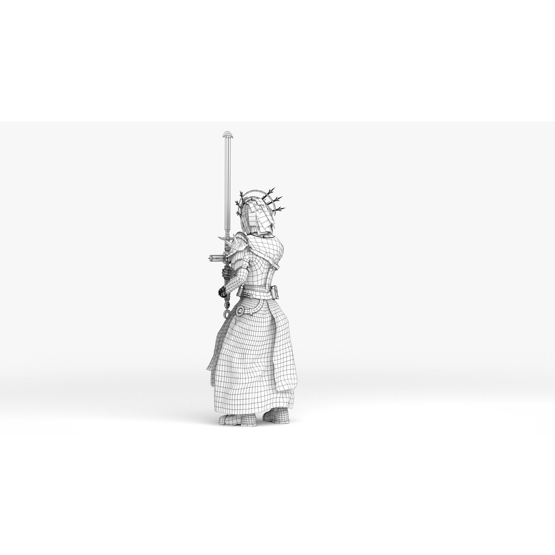 Cultist - Low-Poly Game-Ready 3D Model - View 41