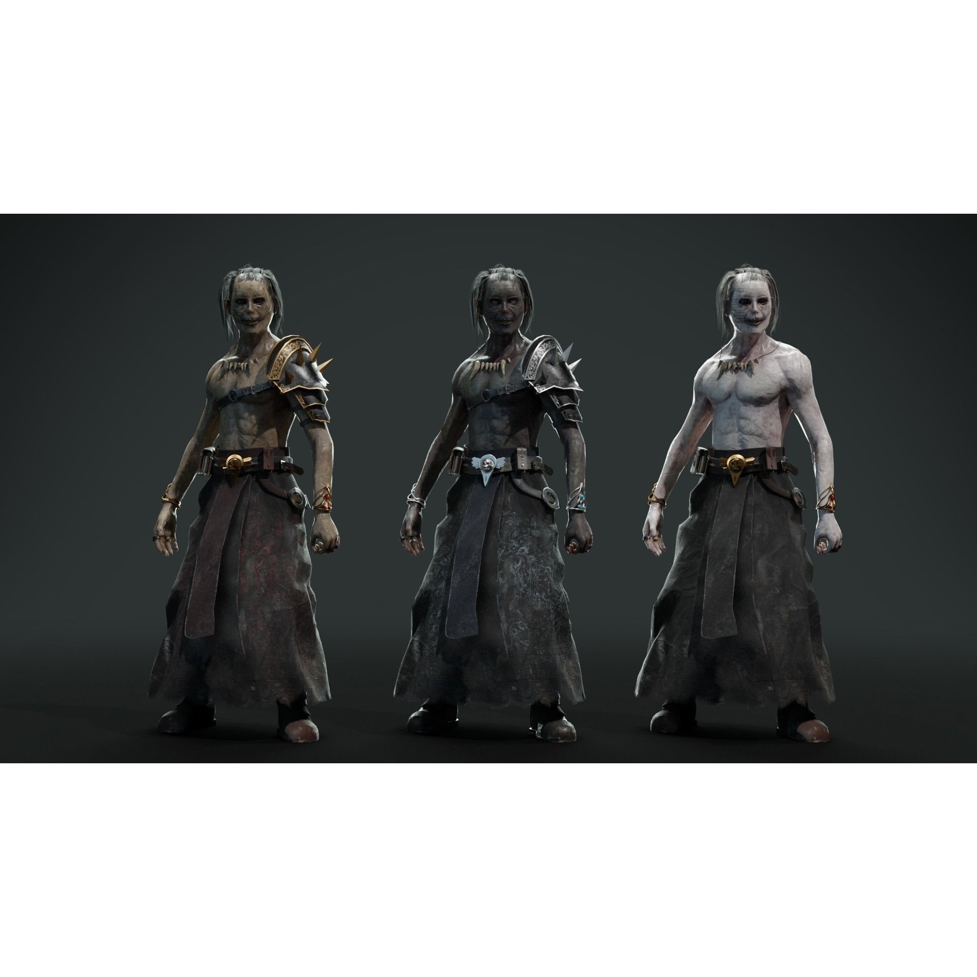 Cultist - Low-Poly Game-Ready 3D Model - View 5