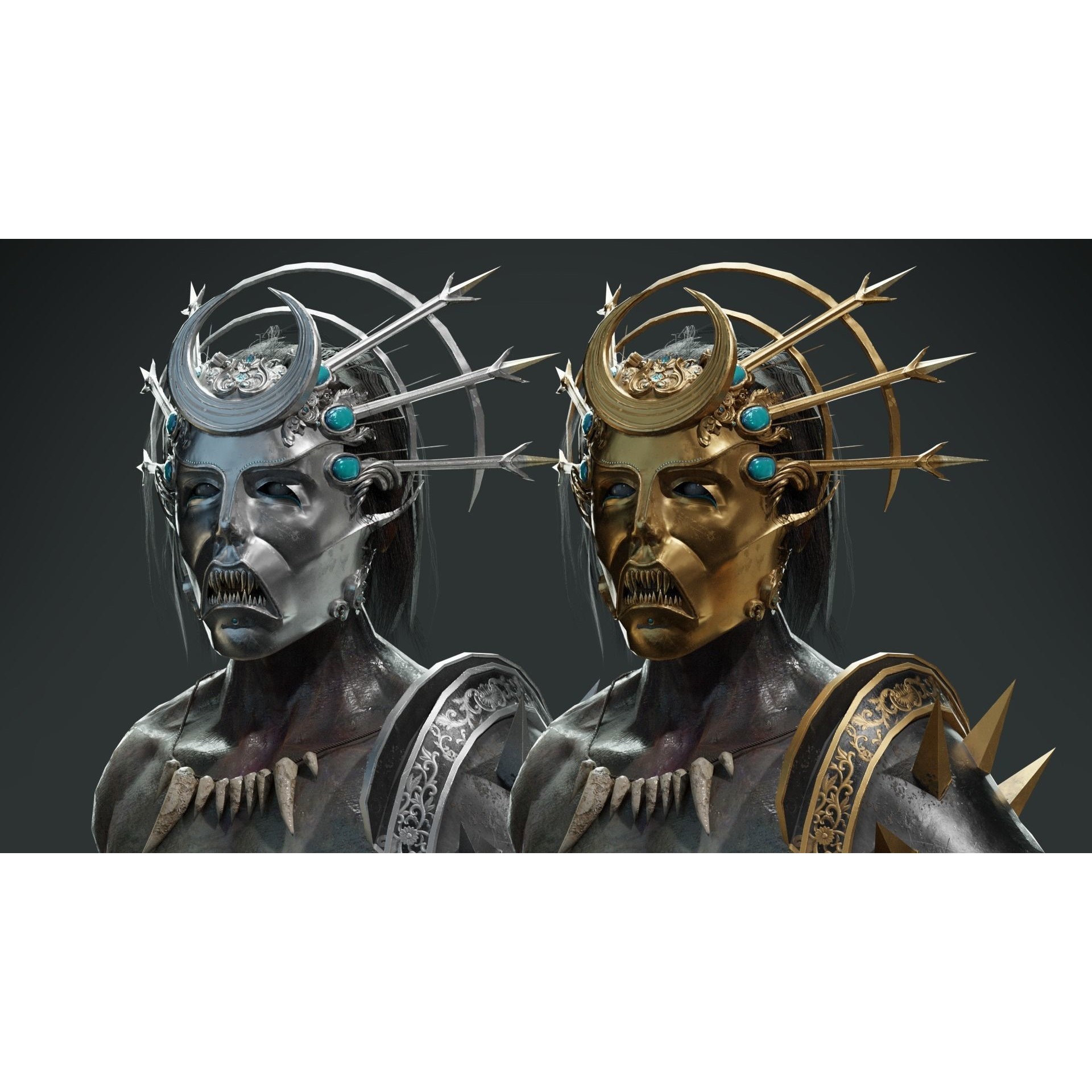 Cultist - Low-Poly Game-Ready 3D Model - View 6