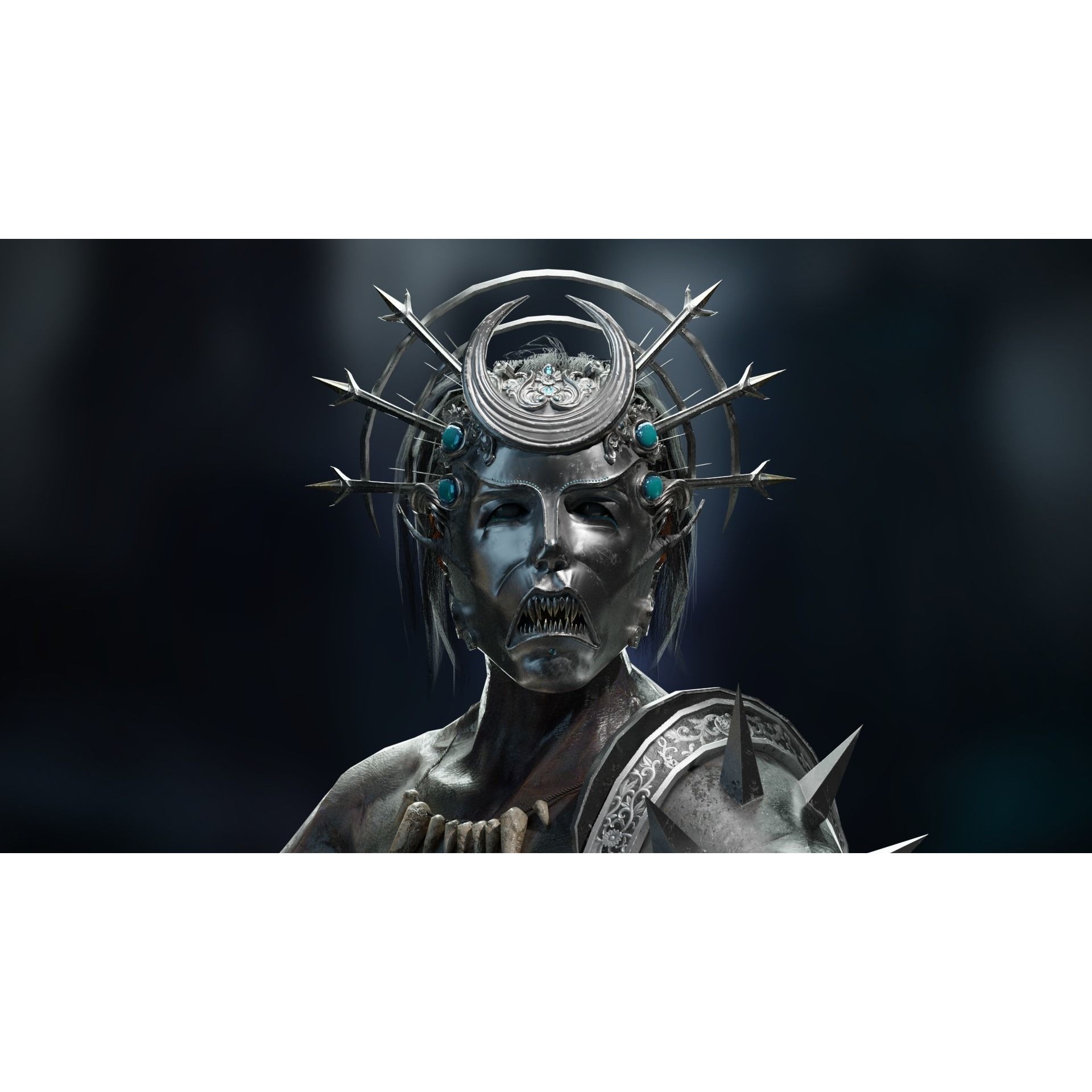 Cultist - Low-Poly Game-Ready 3D Model - View 8