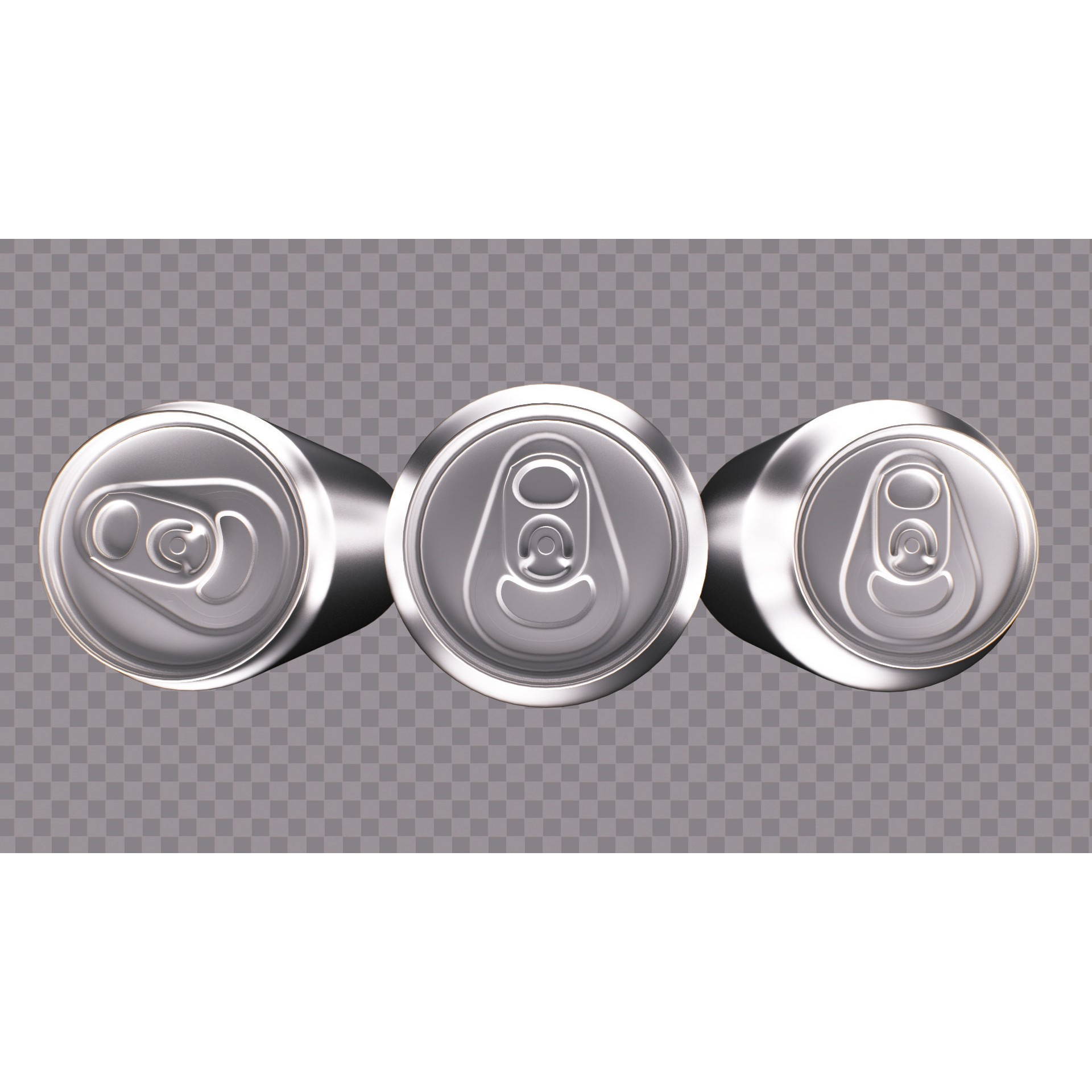 Soda Cans - Low-Poly Game-Ready 3D Model - View 17