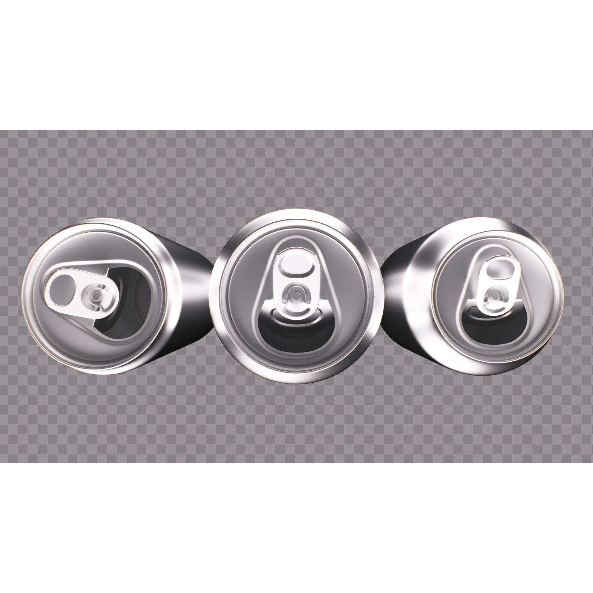 Soda Cans - Low-Poly Game-Ready 3D Model - View 18