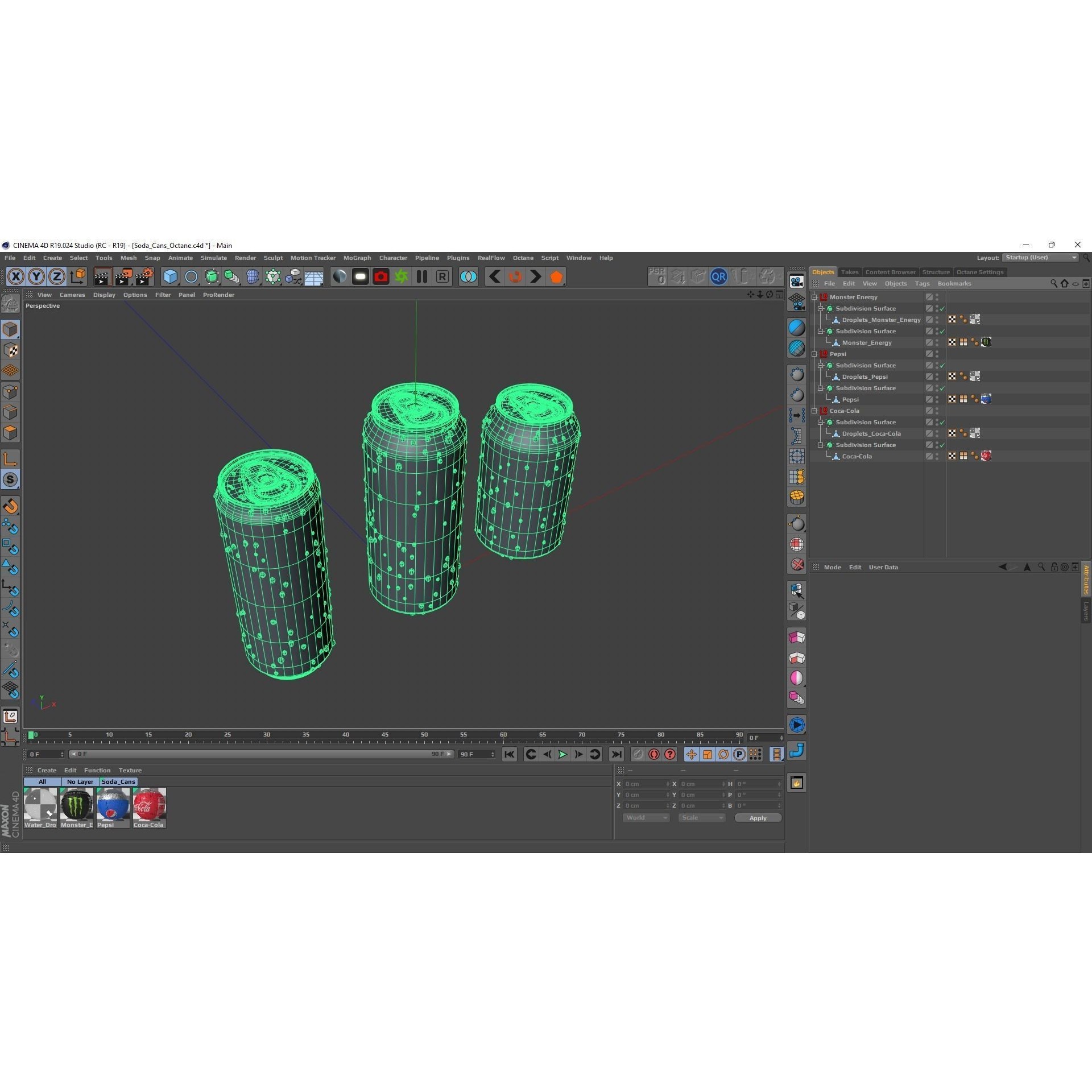 Soda Cans - Low-Poly Game-Ready 3D Model - View 23