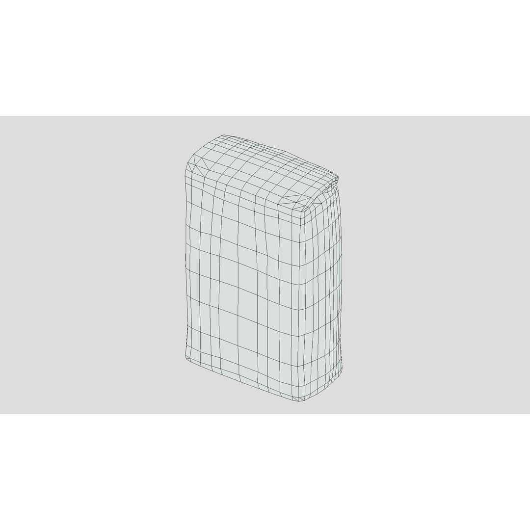 Flour Pack 3D Model – Low Poly Game Asset, FBX, PBR Textured - View 10