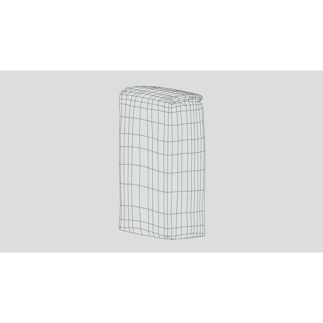 Flour Pack 3D Model – Low Poly Game Asset, FBX, PBR Textured - View 7
