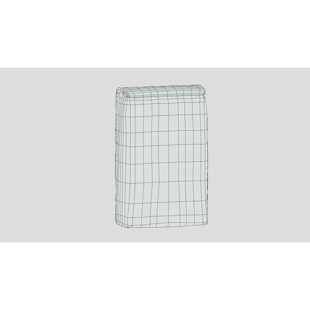 Flour Pack 3D Model – Low Poly Game Asset, FBX, PBR Textured - View 9