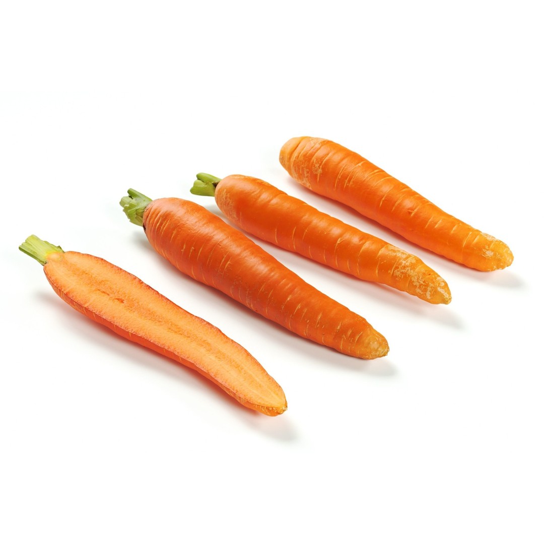Carrots 3D Model – Scanned Vegetables for Kitchen Renderings, FBX, OBJ - View 4