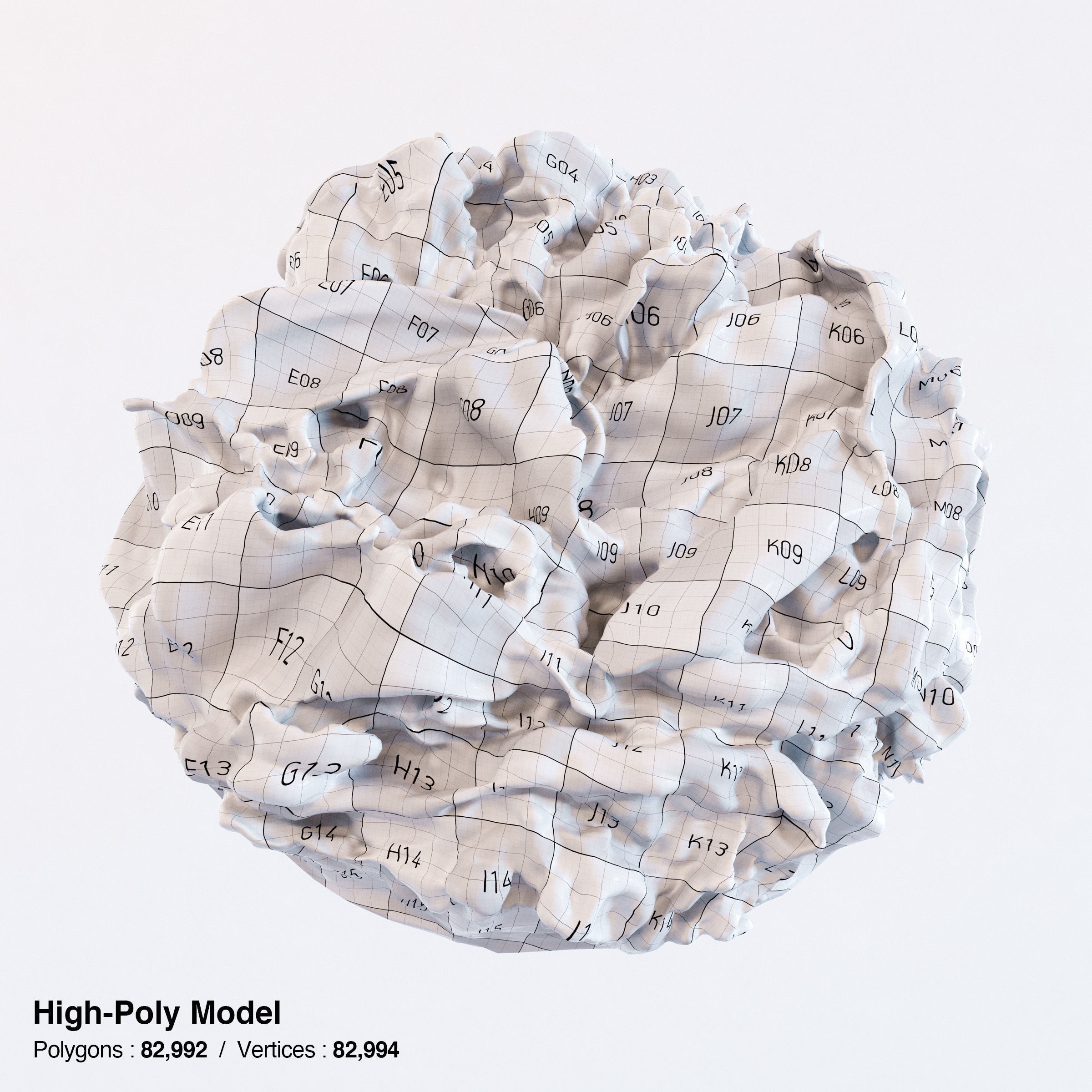 Gyudon and Donburi Bowl - Low-Poly Game-Ready 3D Model - View 14