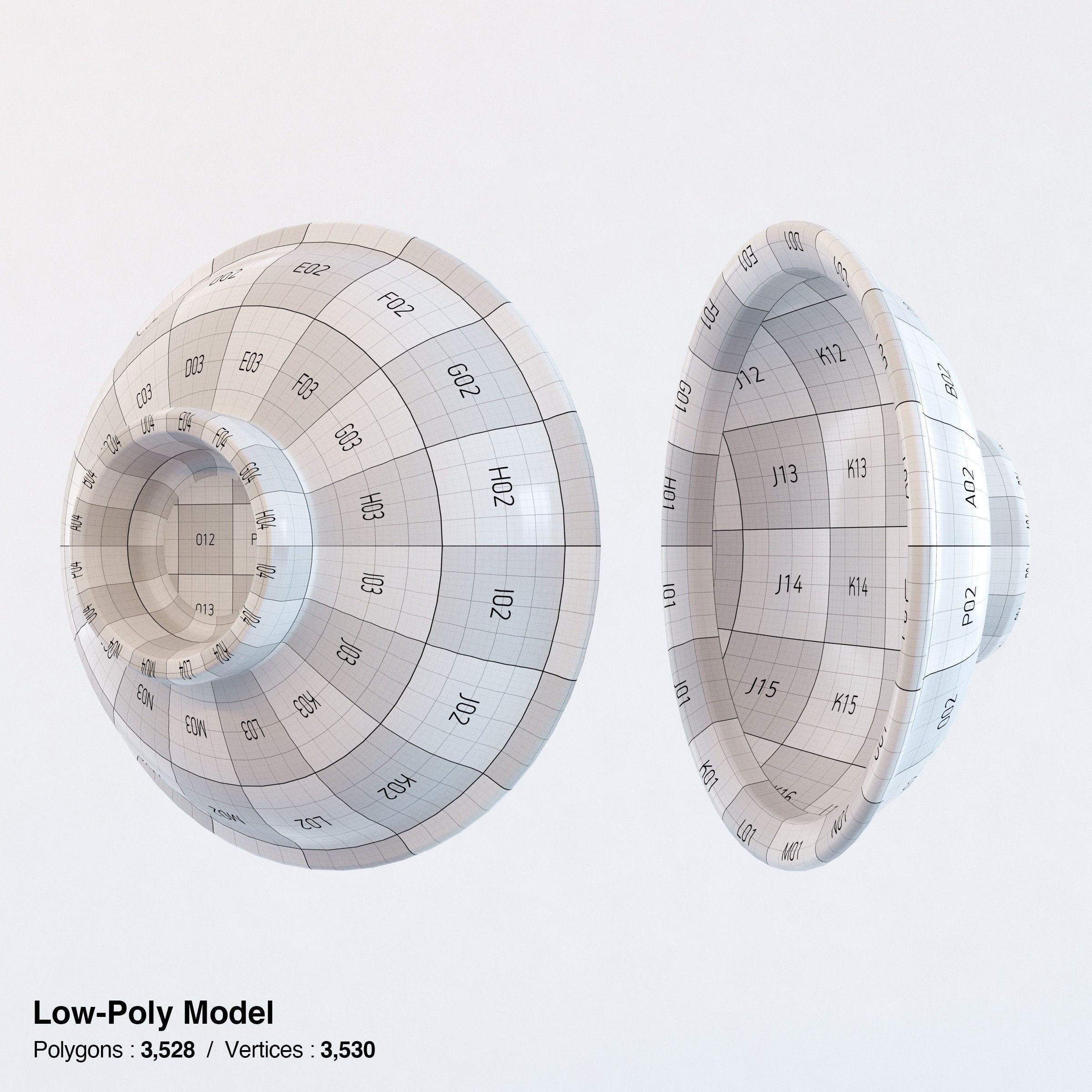 Gyudon and Donburi Bowl - Low-Poly Game-Ready 3D Model - View 27