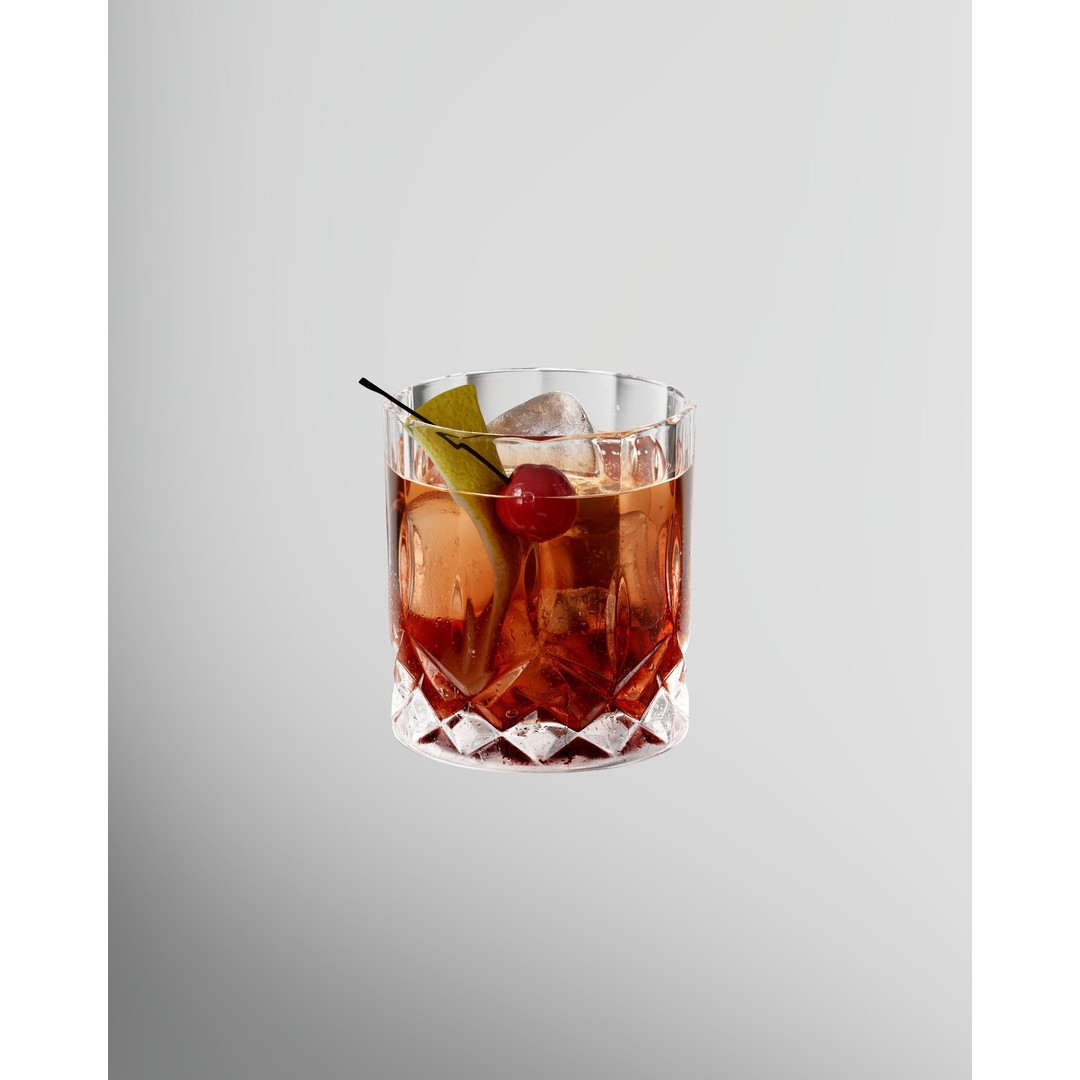 Old Fashion Cocktail 3D Model – PBR Textures, Game Ready FBX - View 7