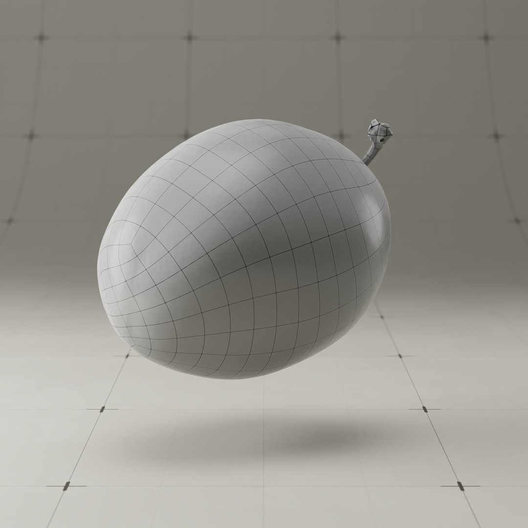 Photorealistic Plum 3D Model – High Poly PBR Asset, Blender & FBX - View 22