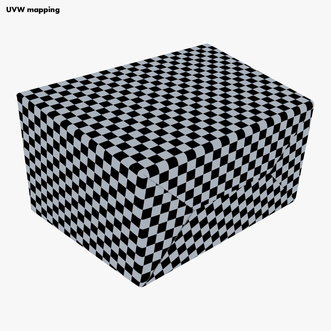 Cardboard Trapezoid Box M 3D Model – High-Quality PBR Asset, FBX, OBJ