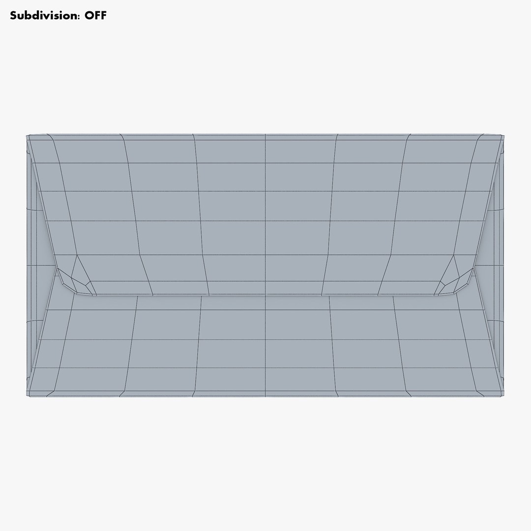 Cardboard Trapezoid Box M 3D Model – High-Quality PBR Asset, FBX, OBJ - View 13