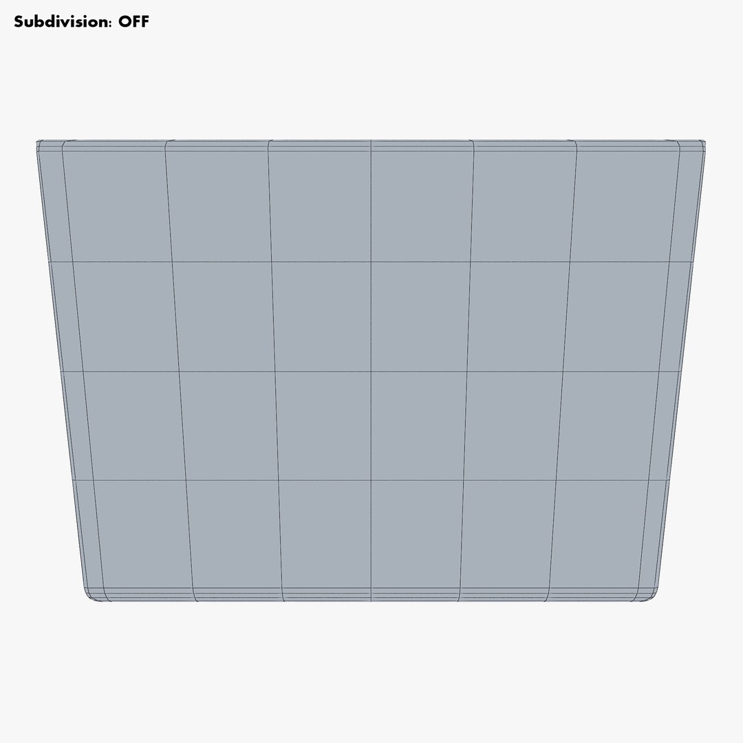 Cardboard Trapezoid Box M 3D Model – High-Quality PBR Asset, FBX, OBJ - View 17