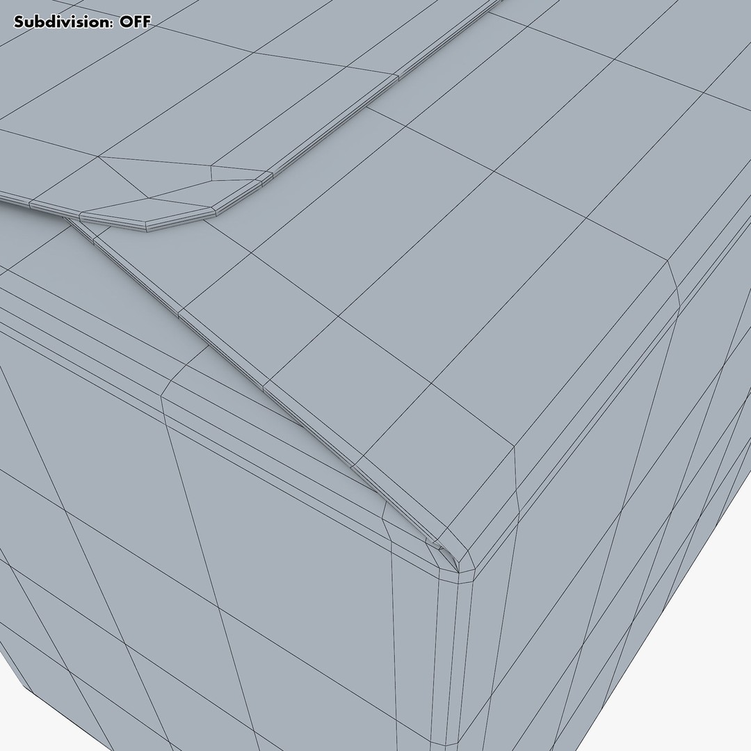 Cardboard Trapezoid Box M 3D Model – High-Quality PBR Asset, FBX, OBJ - View 25
