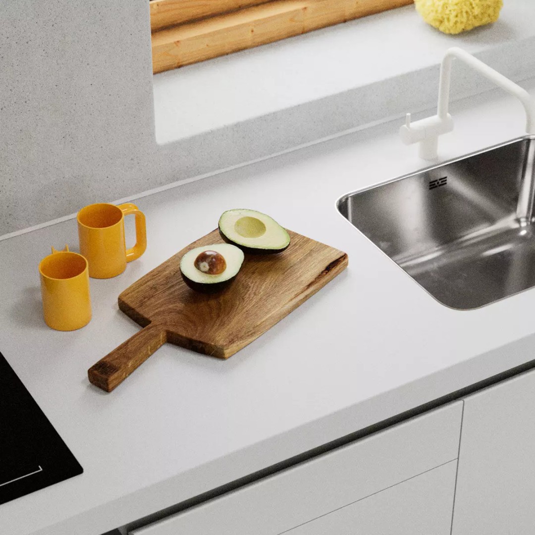 Avocado Halves 3D Model – PBR Kitchen Asset, FBX & OBJ - View 2