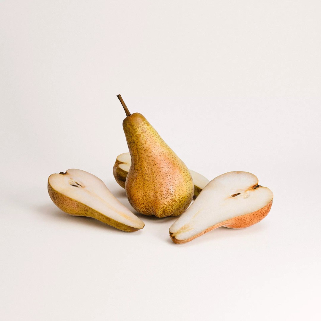 Pears 3D Model – Realistic Low-Poly Fruit Set, FBX, OBJ, Blender - View 2