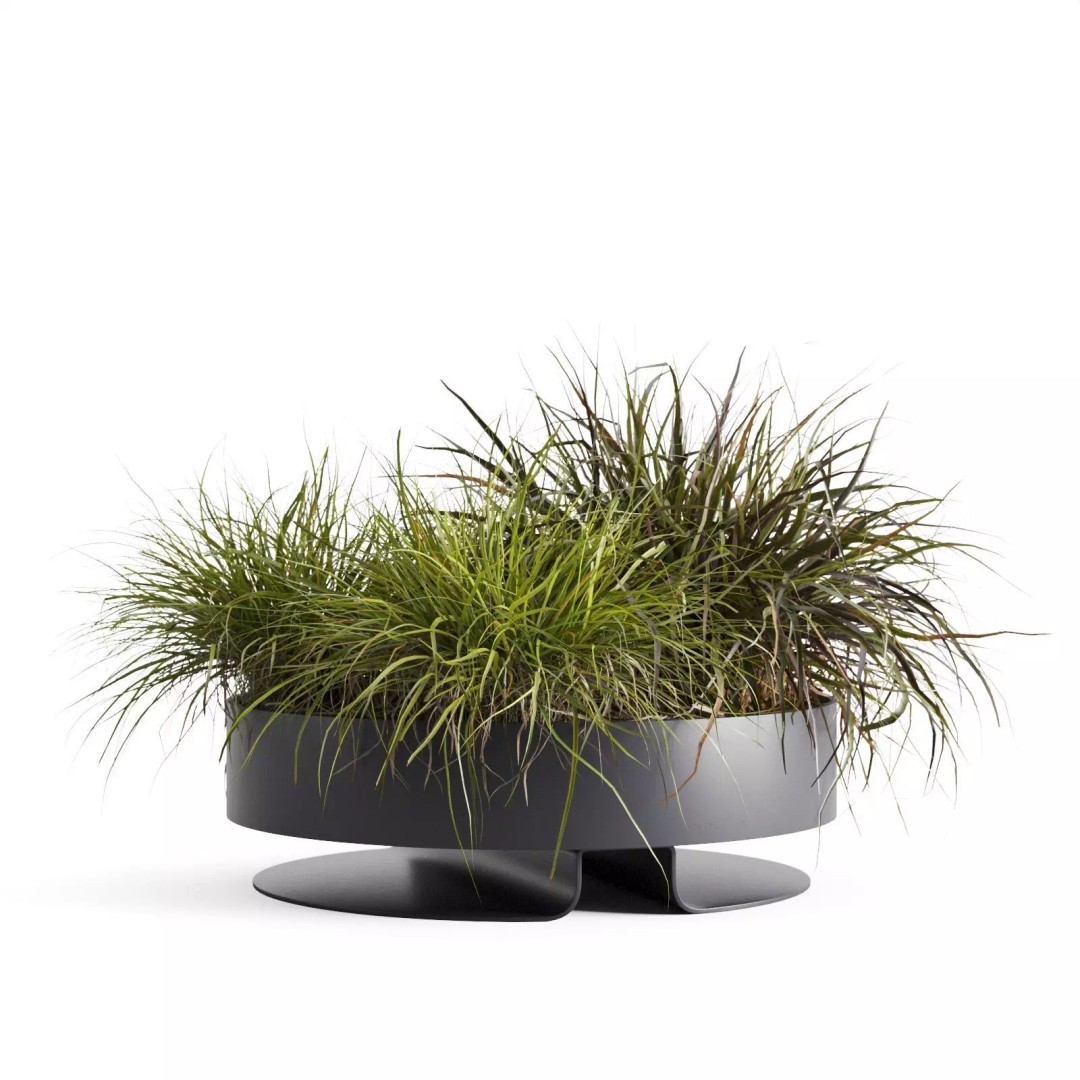 Mororo Ilda Outdoor Planters 3D Model – PBR Planter Set for Archviz - View 4