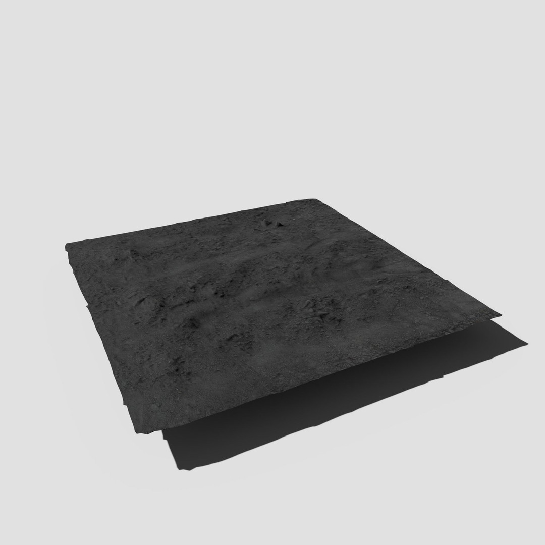 Cornflower Meadow Patch 3D Model – PBR Realistic Plant Asset, Blender, FBX, OBJ - View 11