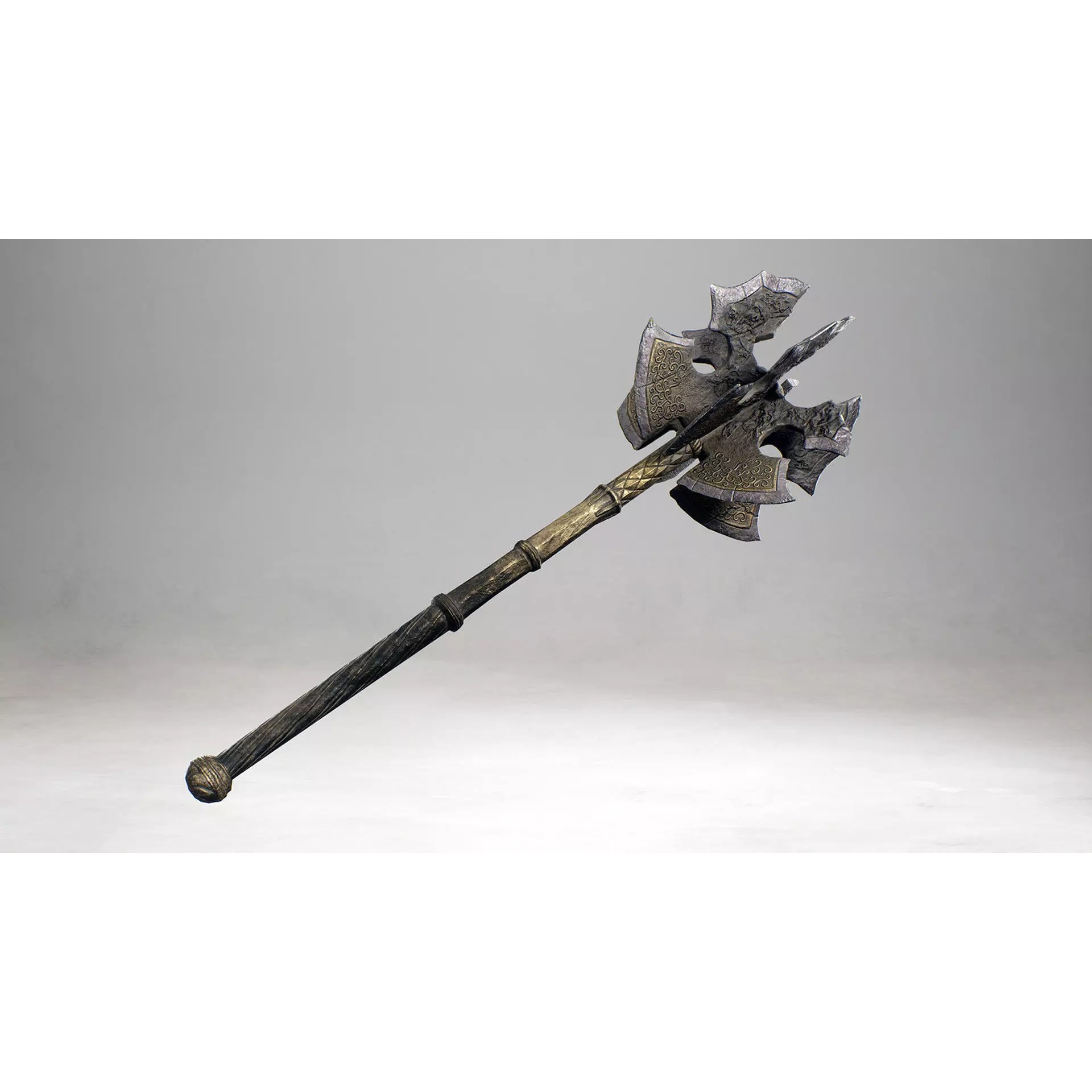 Cursed King - Low-Poly Game-Ready 3D Model - View 10