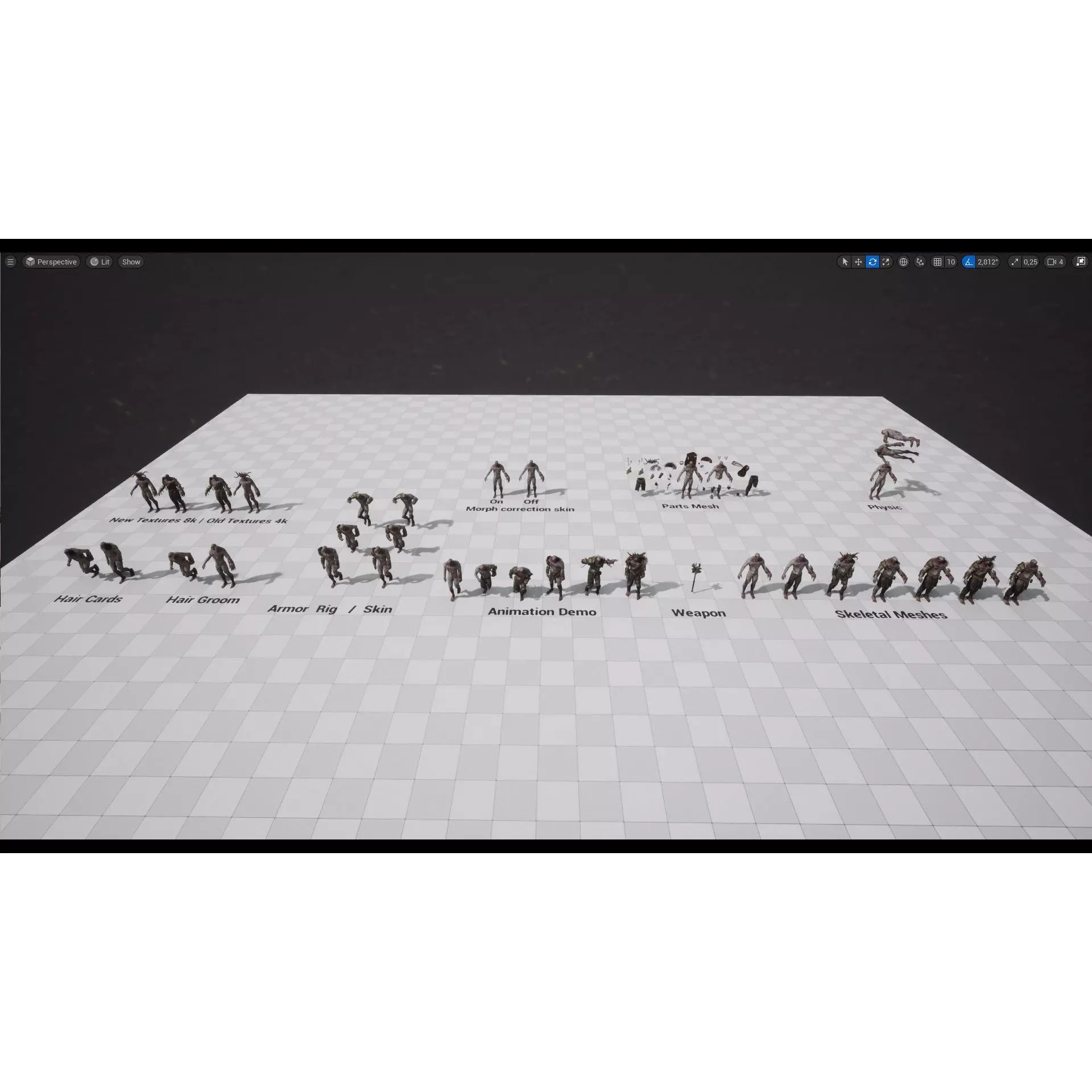 Cursed King - Low-Poly Game-Ready 3D Model - View 11