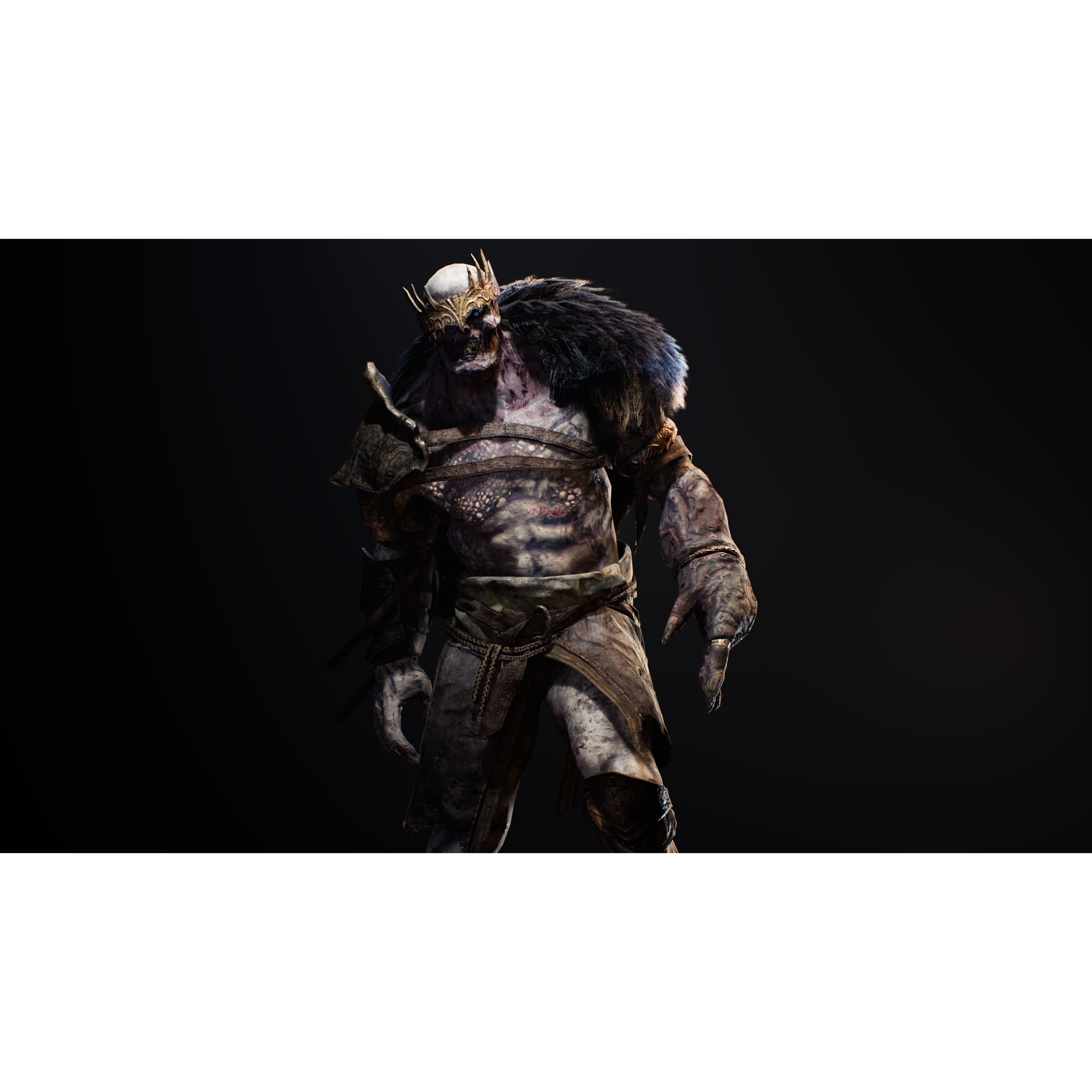 Cursed King - Low-Poly Game-Ready 3D Model - View 12