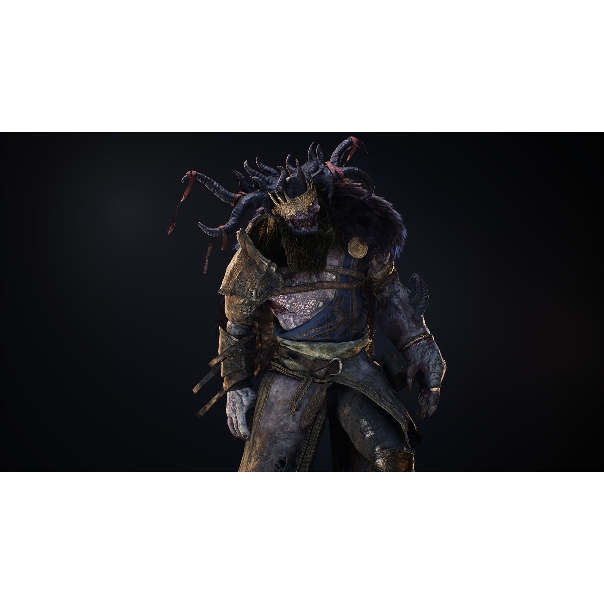 Cursed King - Low-Poly Game-Ready 3D Model - View 13