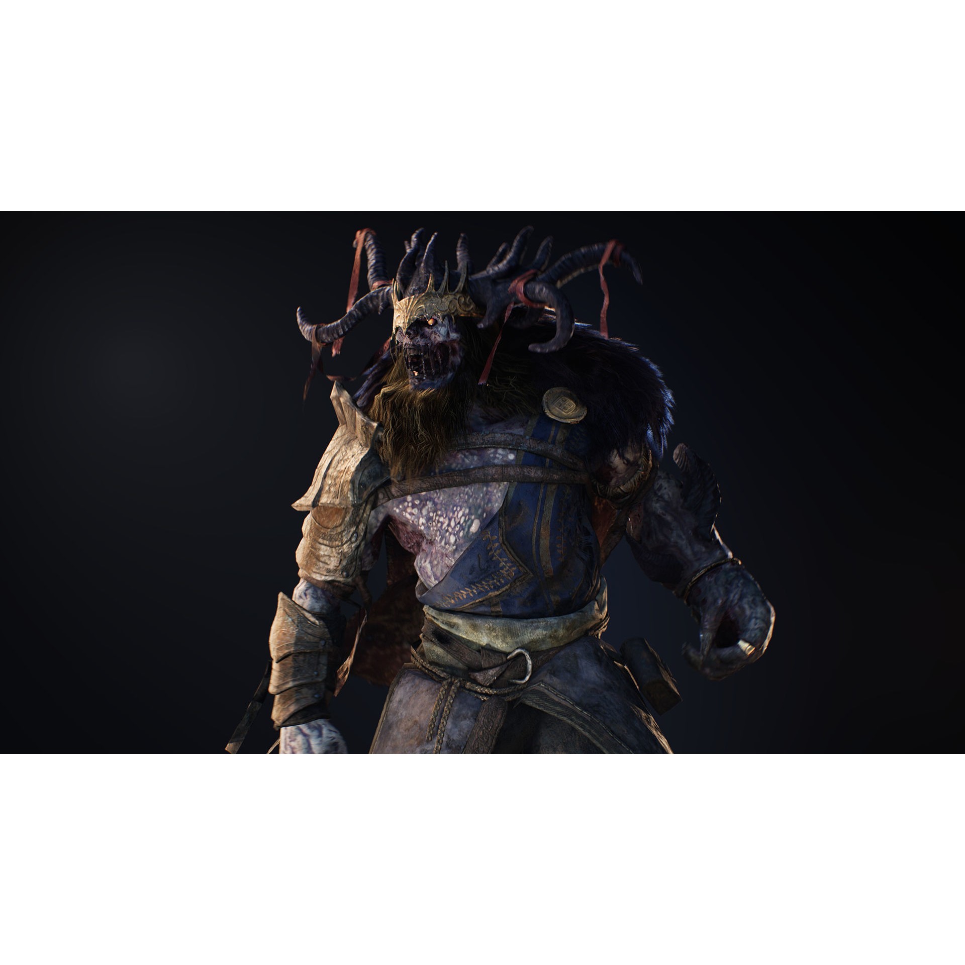 Cursed King - Low-Poly Game-Ready 3D Model - View 14