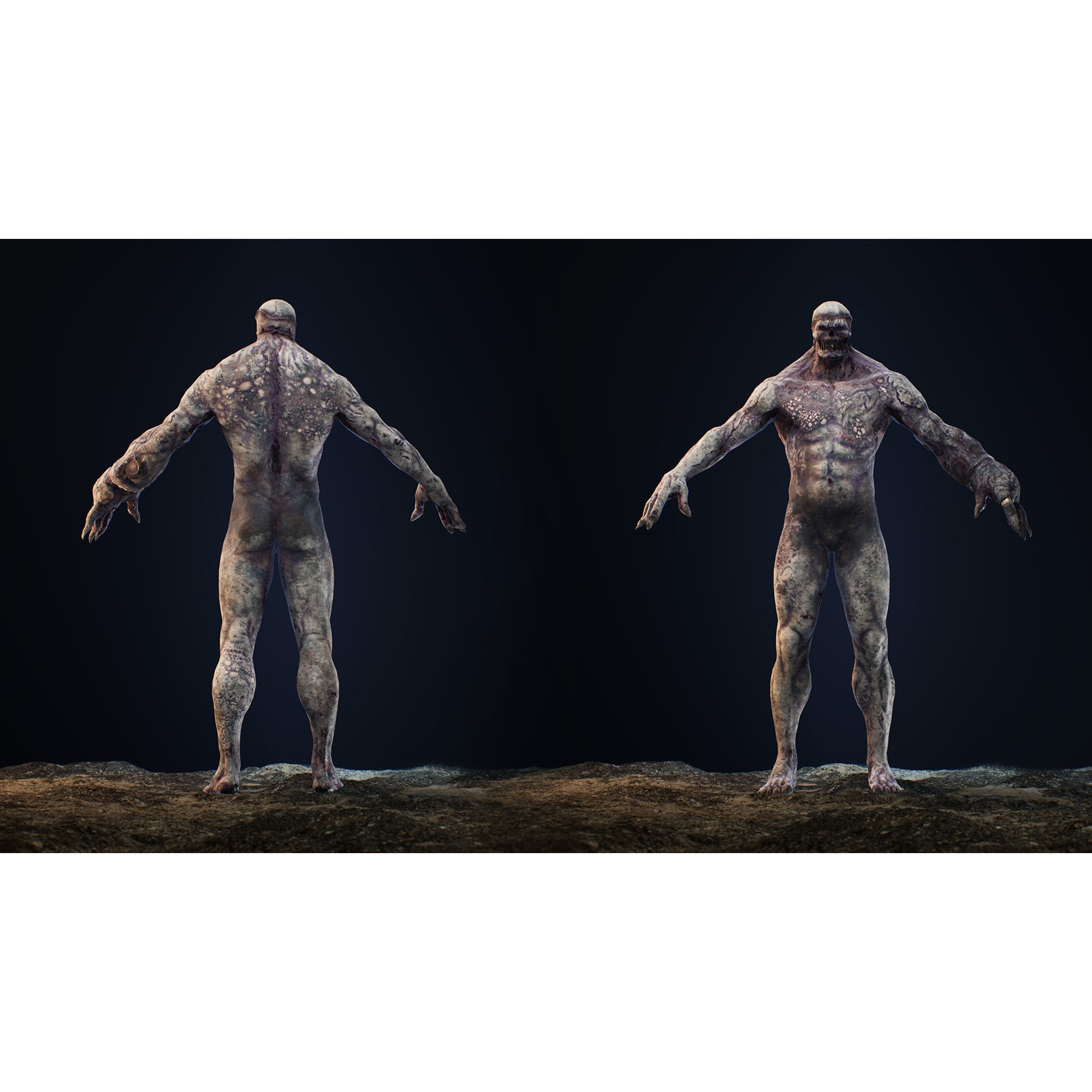 Cursed King - Low-Poly Game-Ready 3D Model - View 19