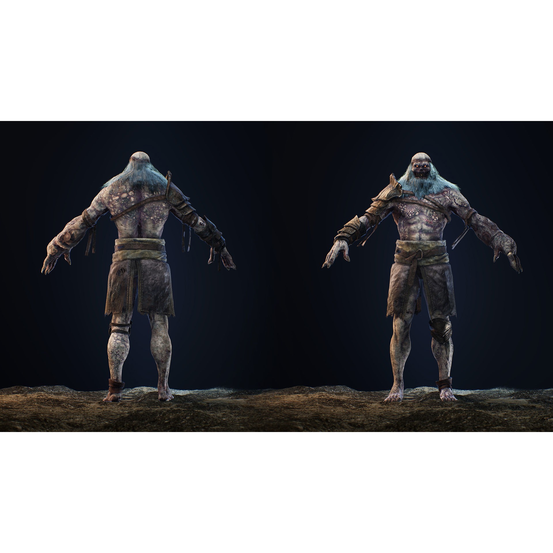 Cursed King - Low-Poly Game-Ready 3D Model - View 22