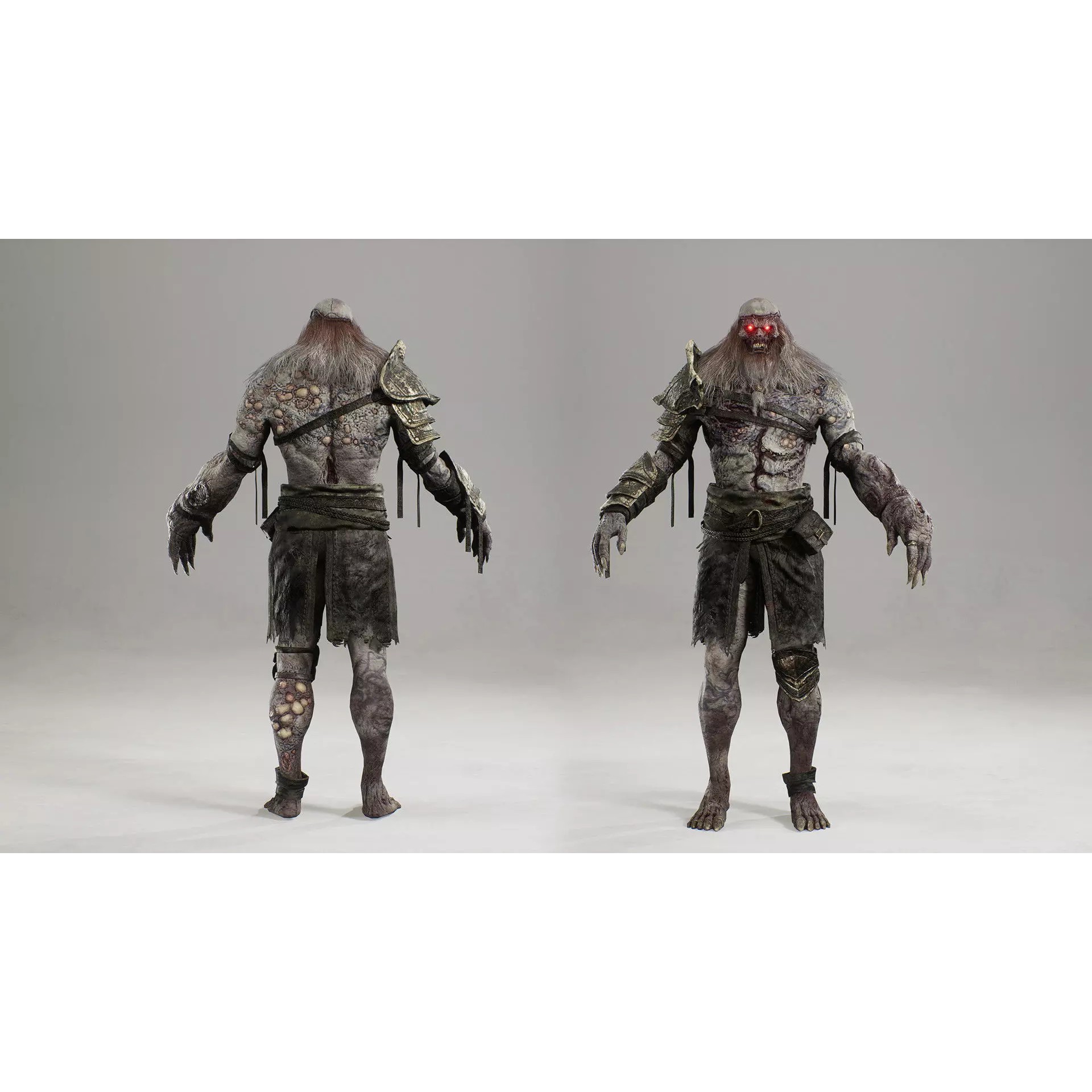 Cursed King - Low-Poly Game-Ready 3D Model - View 6