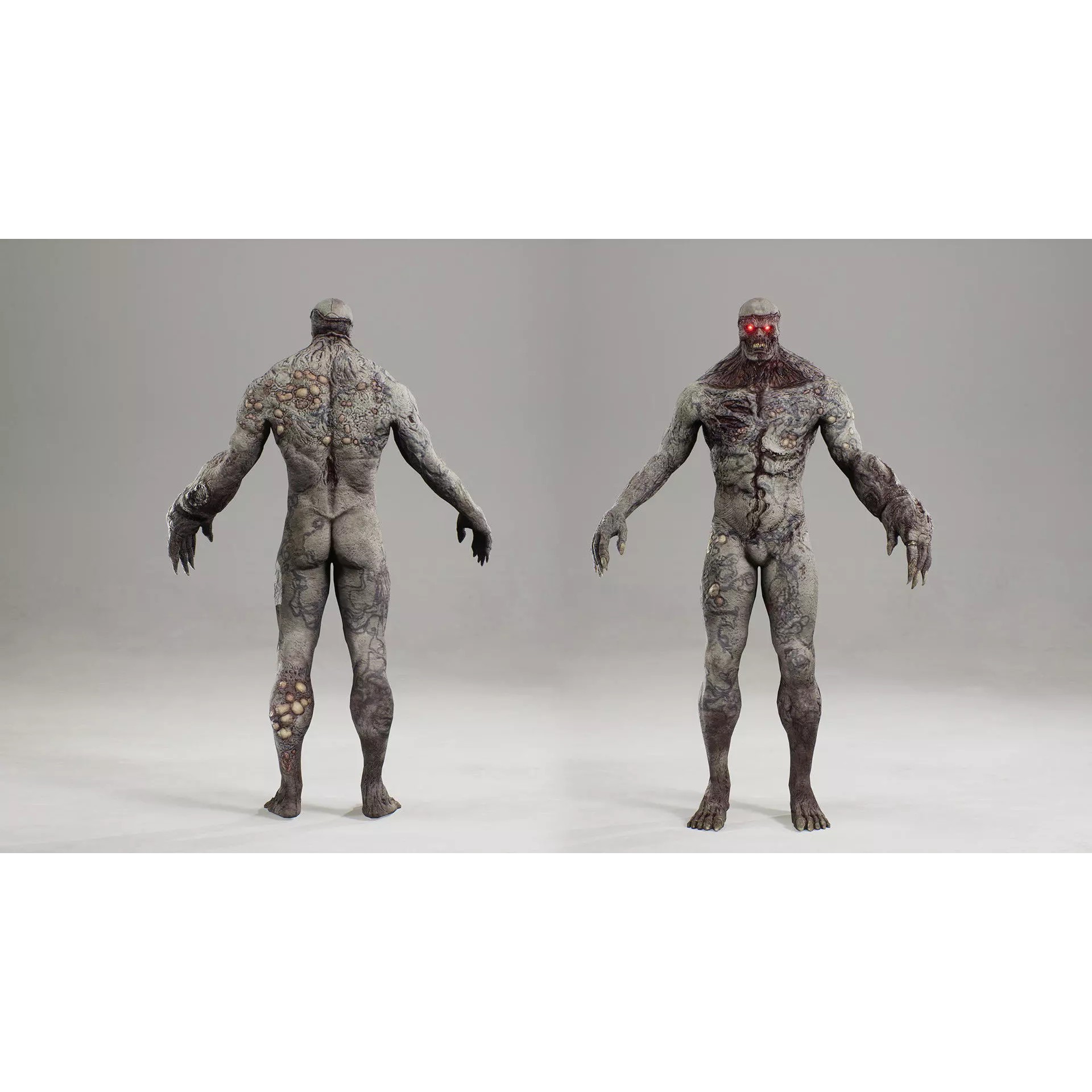 Cursed King - Low-Poly Game-Ready 3D Model - View 8