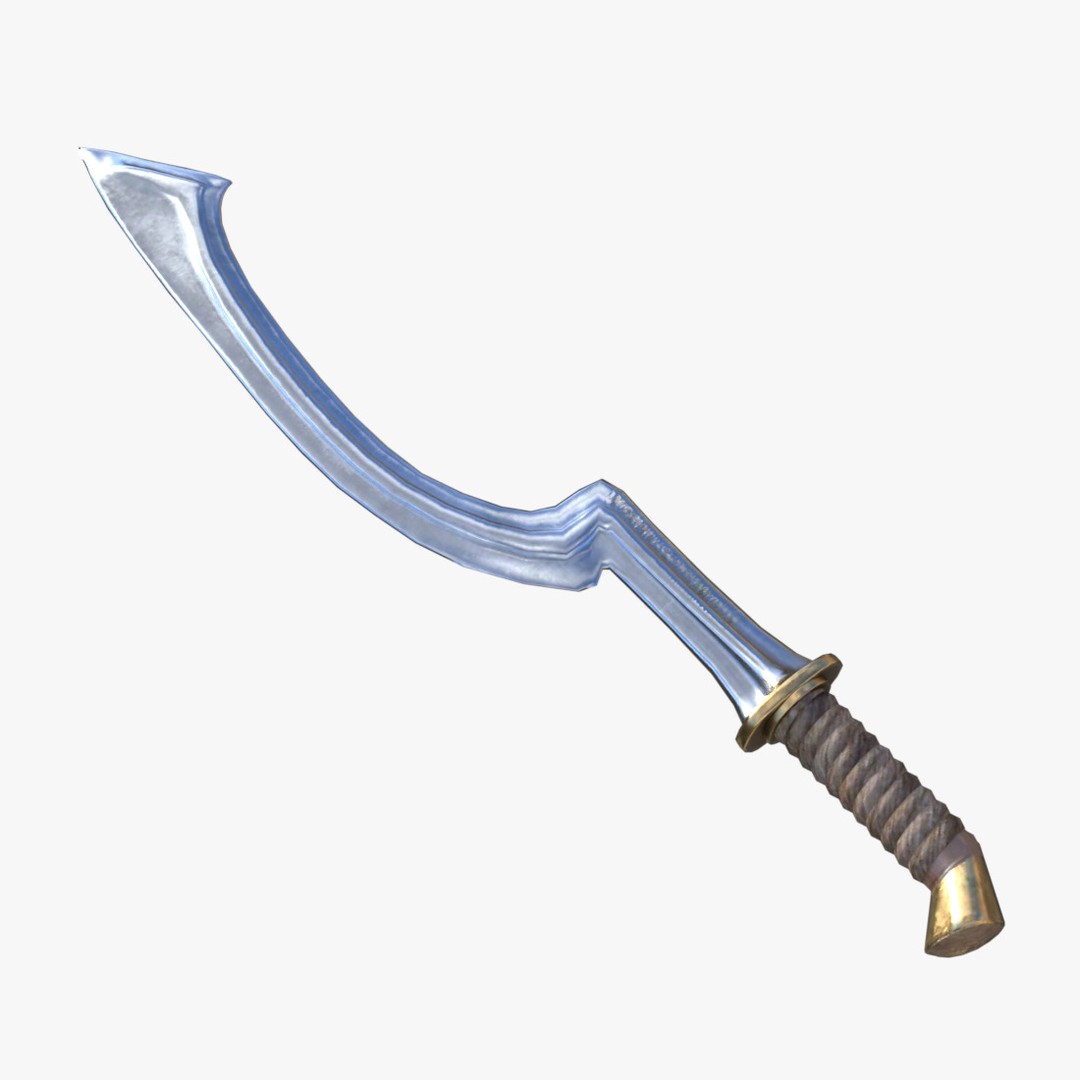 Pharaoh 3D Model – Rigged Low-Poly Egyptian Warrior, FBX - View 16
