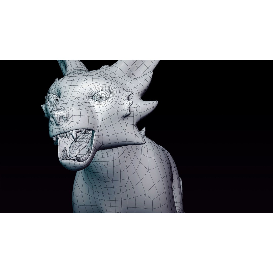Stylized Cat 3D Model – Rigged Cartoon Character for Blender, AR Ready - View 13
