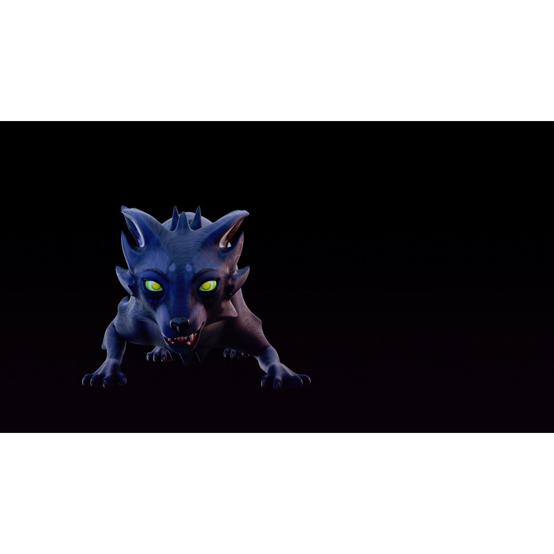 Stylized Cat 3D Model – Rigged Cartoon Character for Blender, AR Ready - View 6