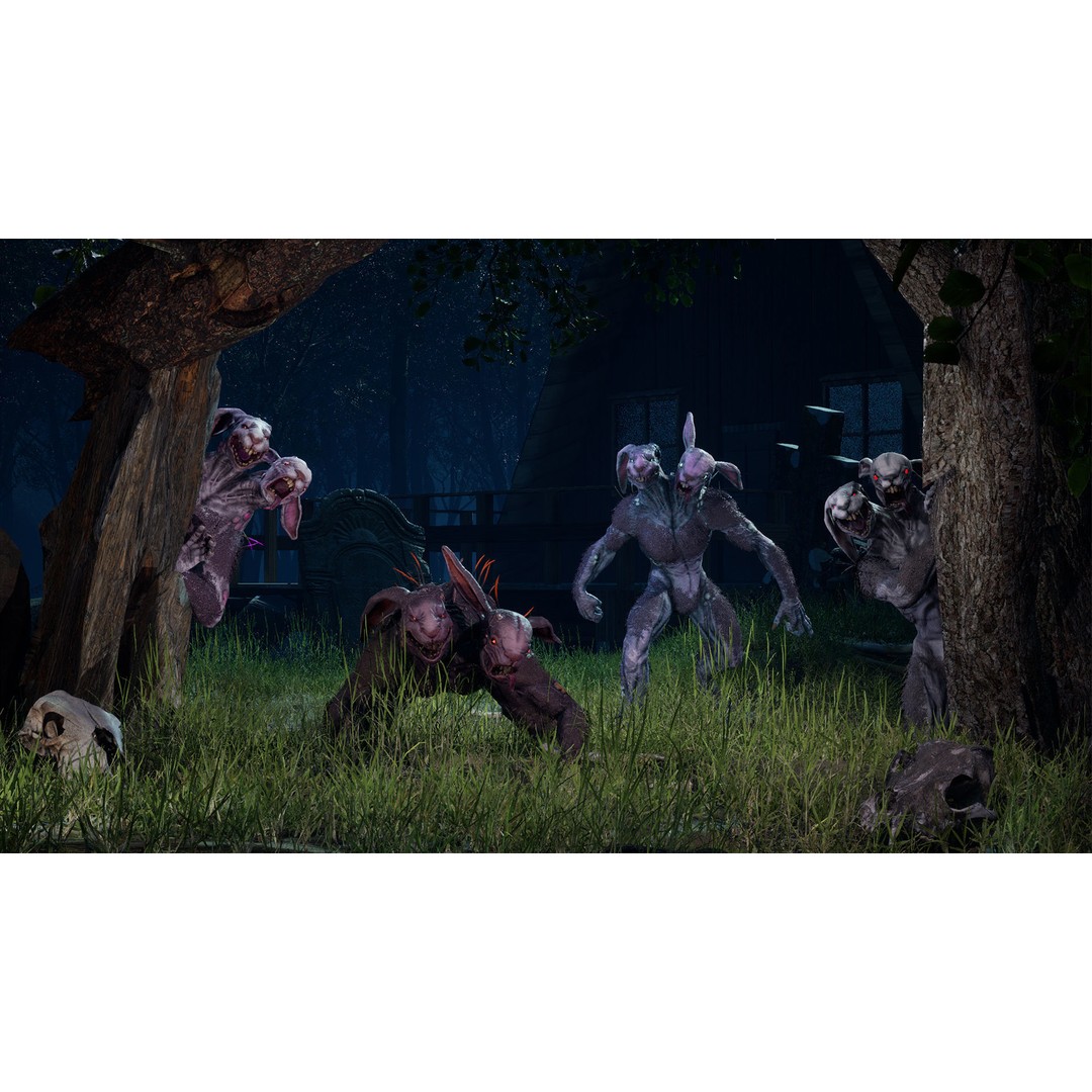 Mutant Rabbit 3D Model – Low Poly Animated Character, FBX - View 4