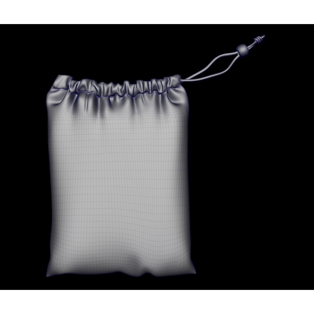 Pouches Pack - Low-Poly Game-Ready 3D Model - View 13