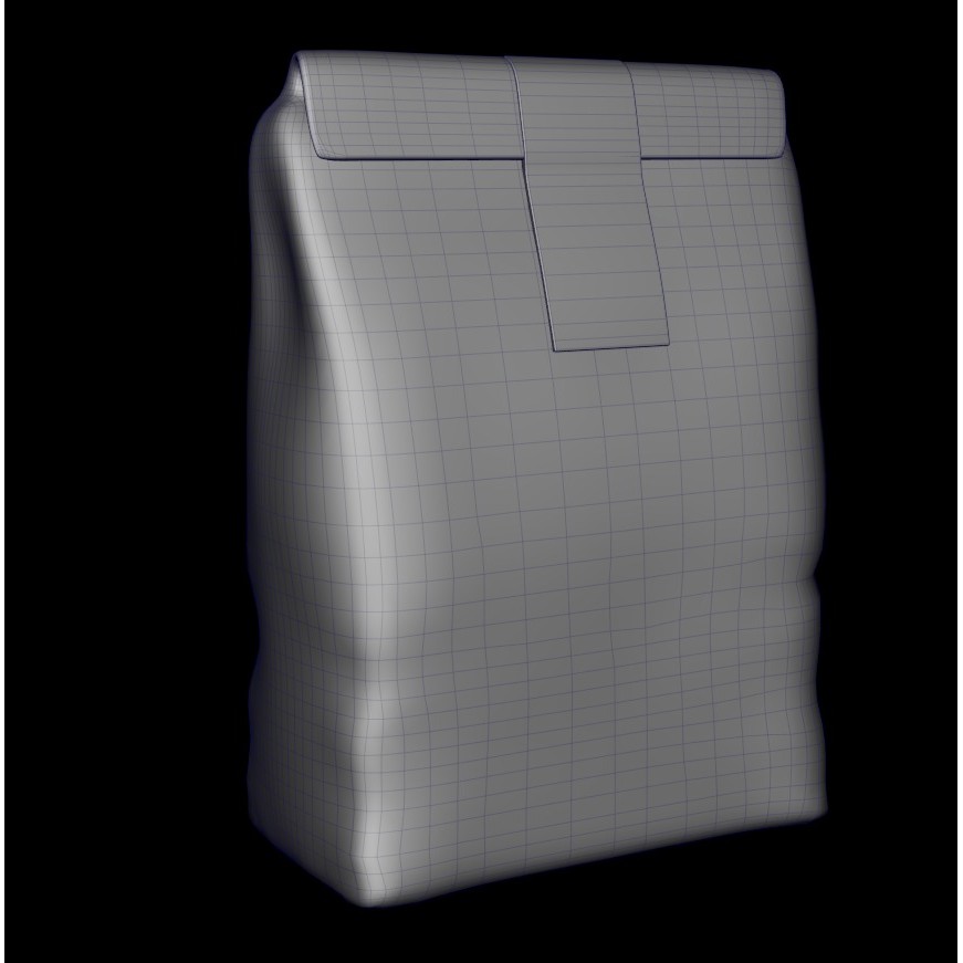 Pouches Pack - Low-Poly Game-Ready 3D Model - View 17