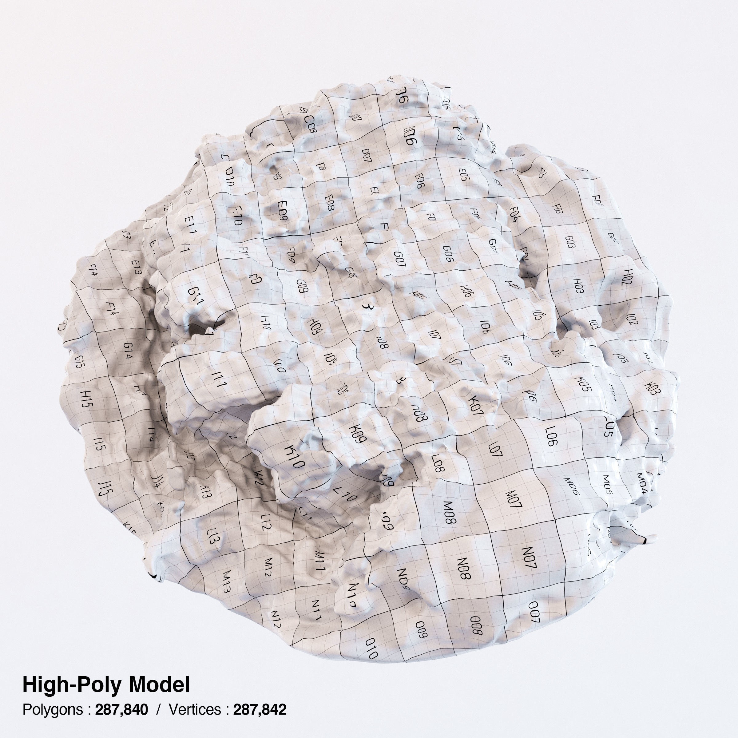 Katsudon and Donburi Bowl with Lid - Low-Poly 3D Model - View 14