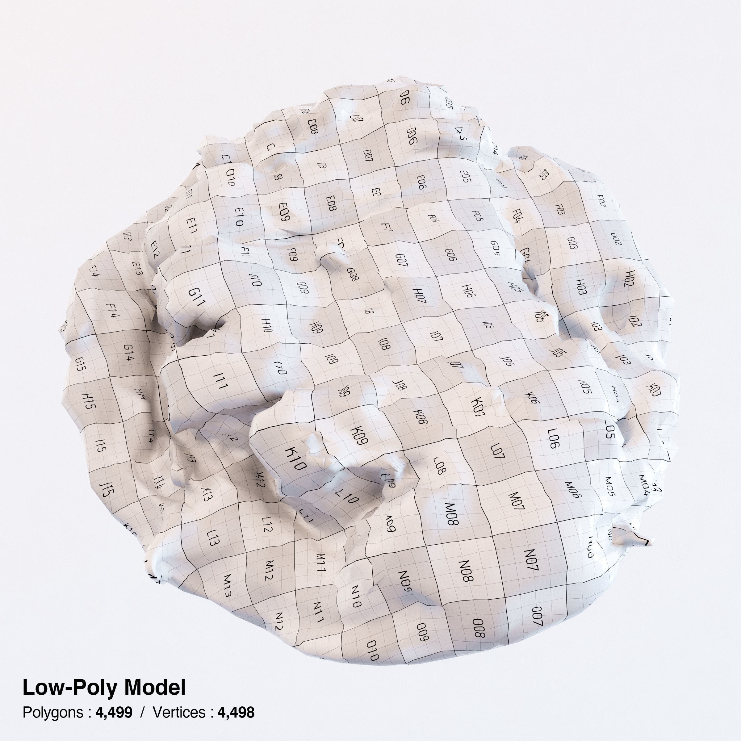 Katsudon and Donburi Bowl with Lid - Low-Poly 3D Model - View 18