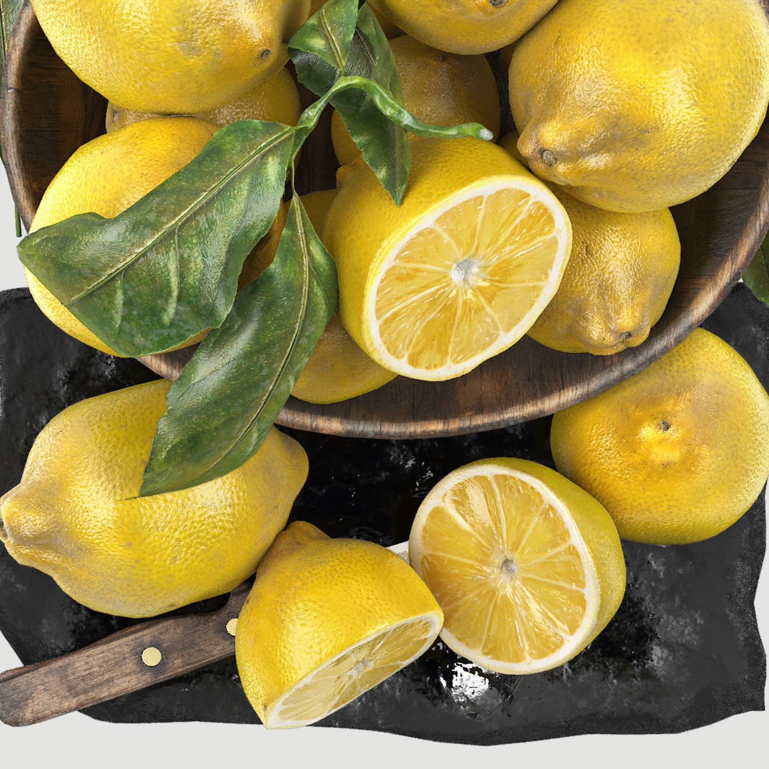 Fruit Set Collection 04 - Game-Ready 3D Model - View 11