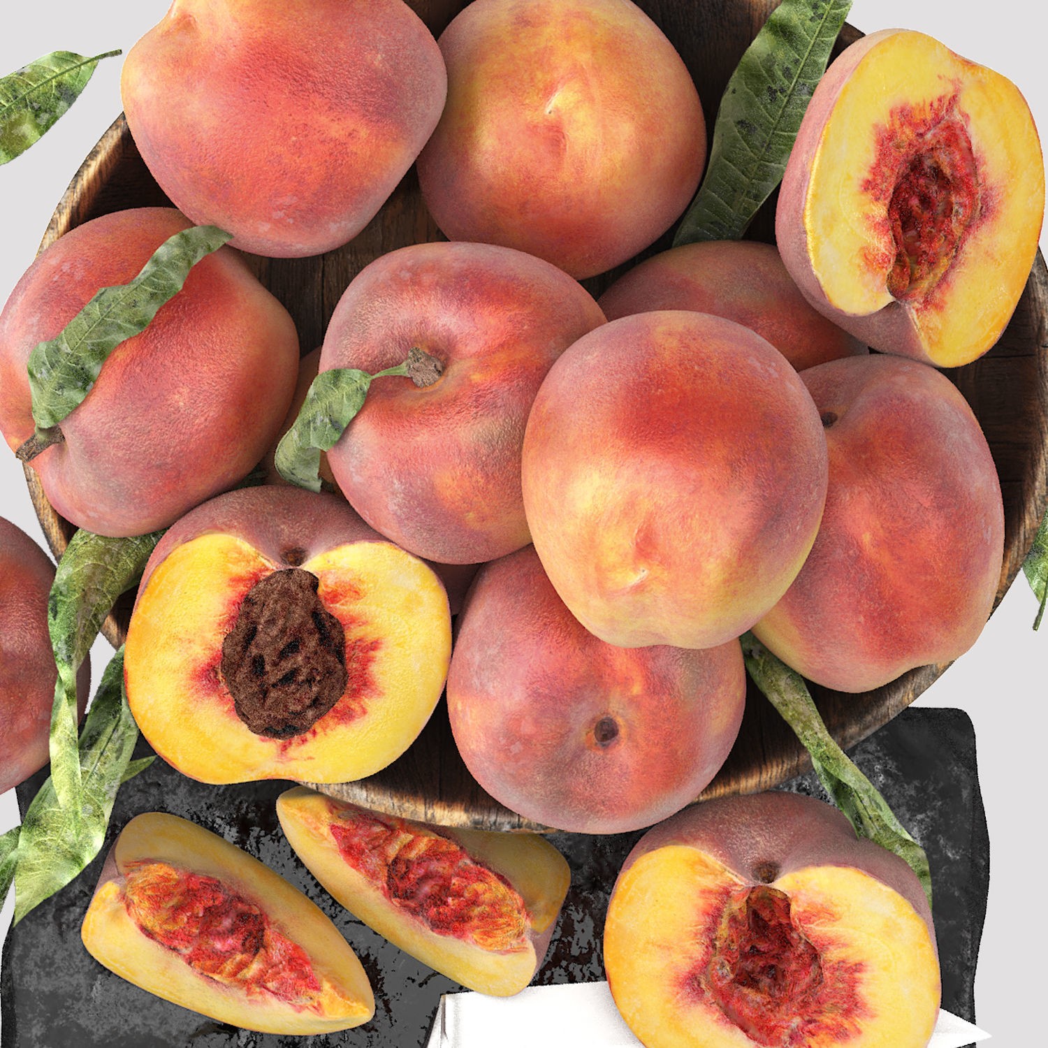 Fruit Set Collection 04 - Game-Ready 3D Model - View 12