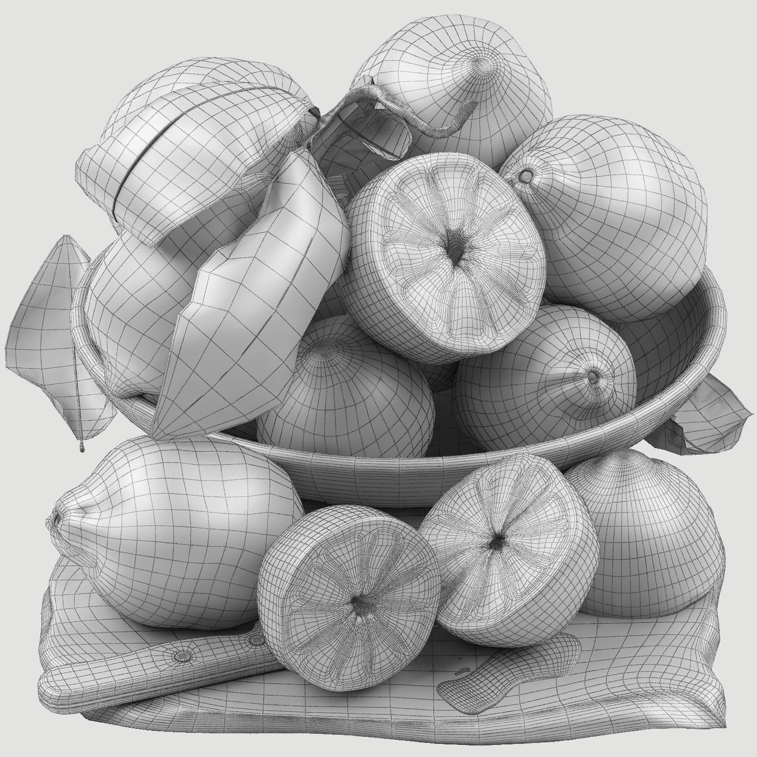 Fruit Set Collection 04 - Game-Ready 3D Model - View 15